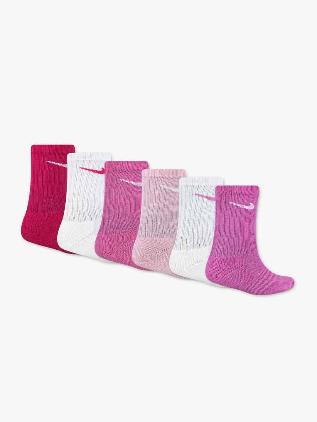 Nike calzini kids rosa set da 6 paia