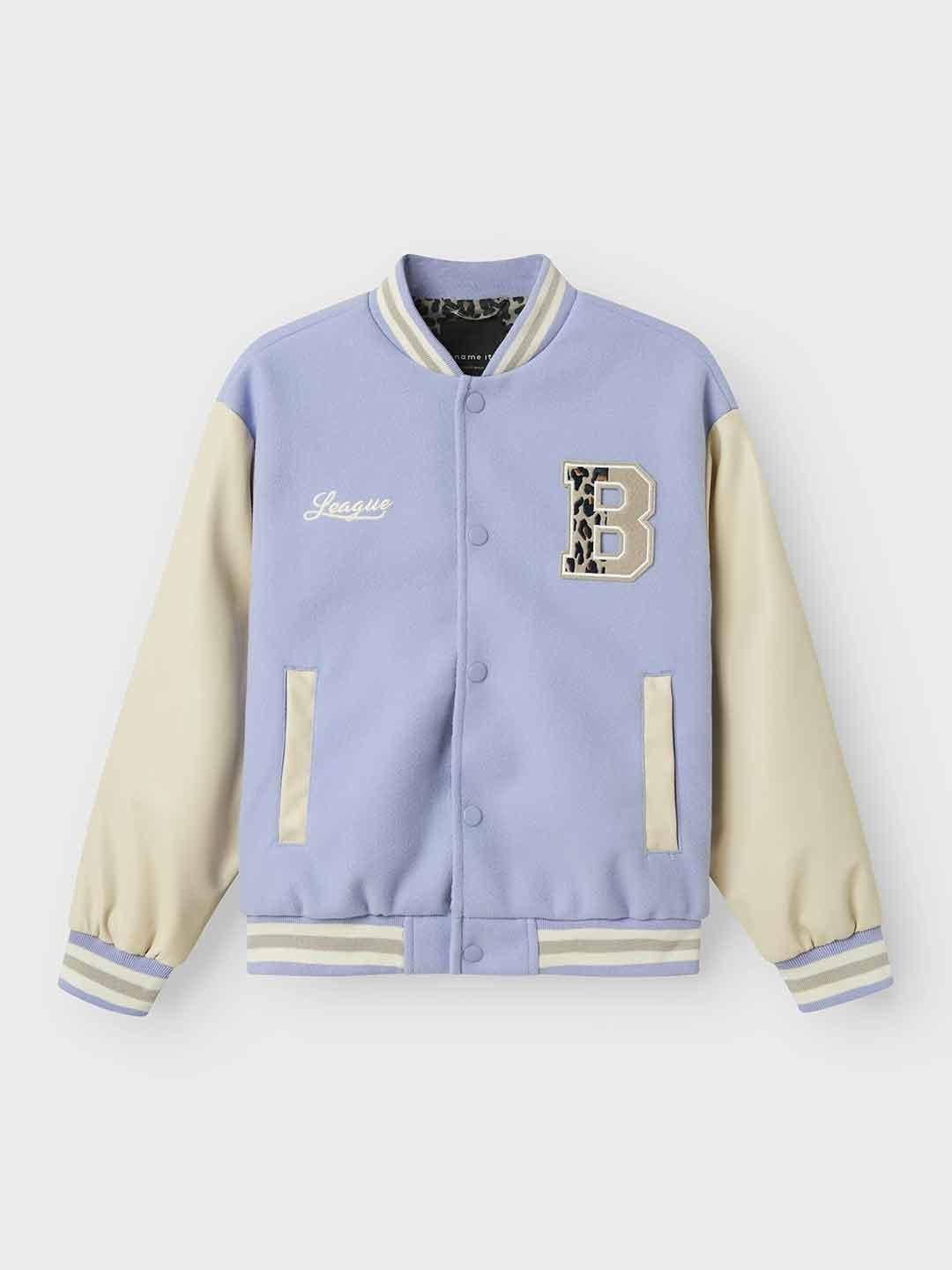 Name It giubbino kids lilla collegiale