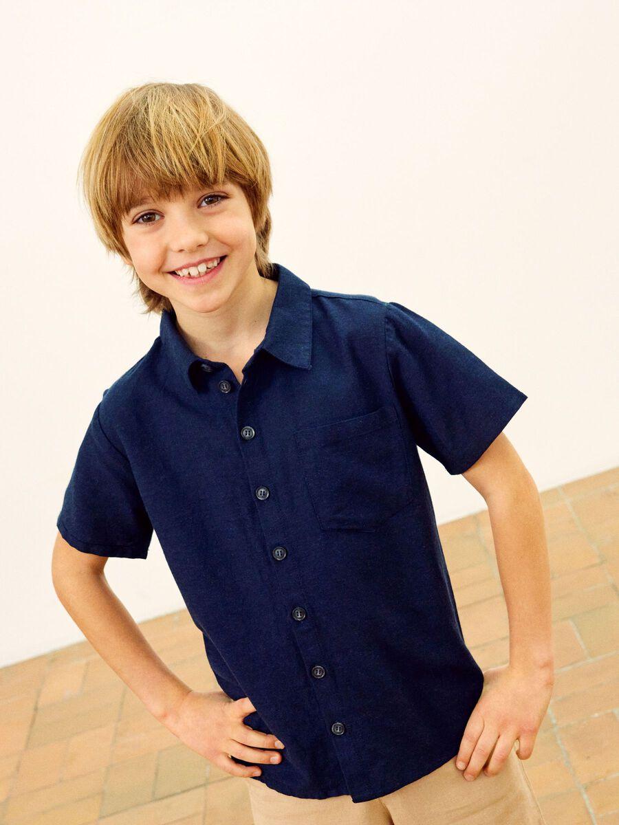 Name It kids camicia blu