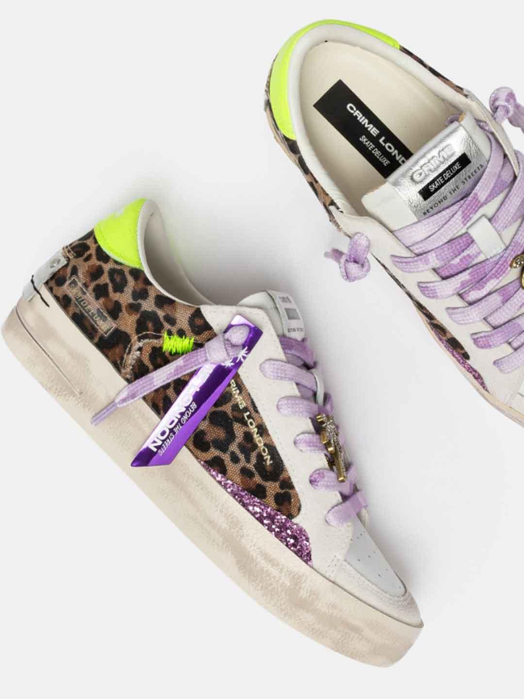 Crime Sk8 Deluxe sneakers maculato