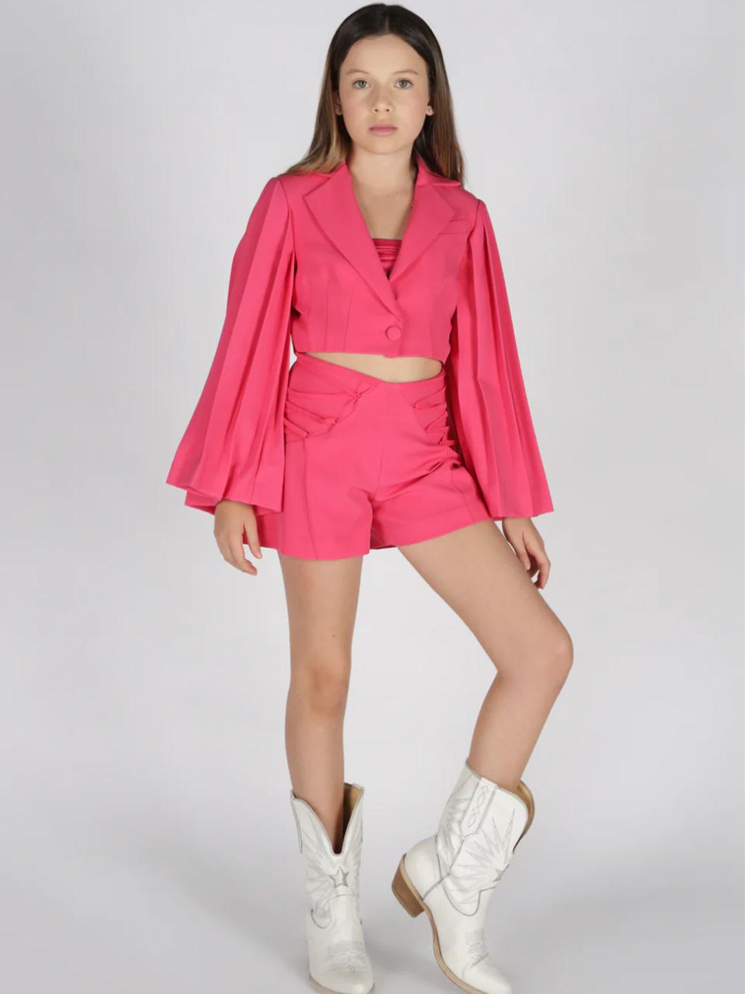 Fun & Fun giacca kids fucsia