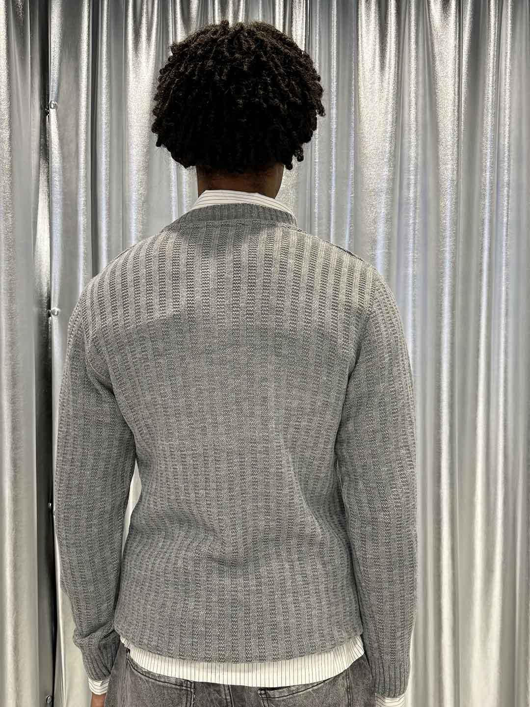 All or Nothing Vienna maglione grigio