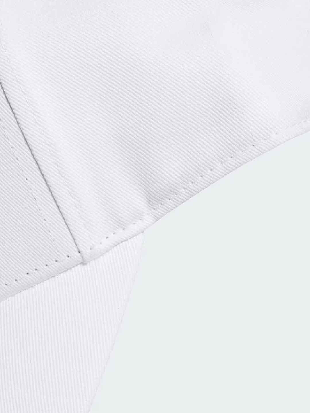 Adidas cappello bianco con logo nero