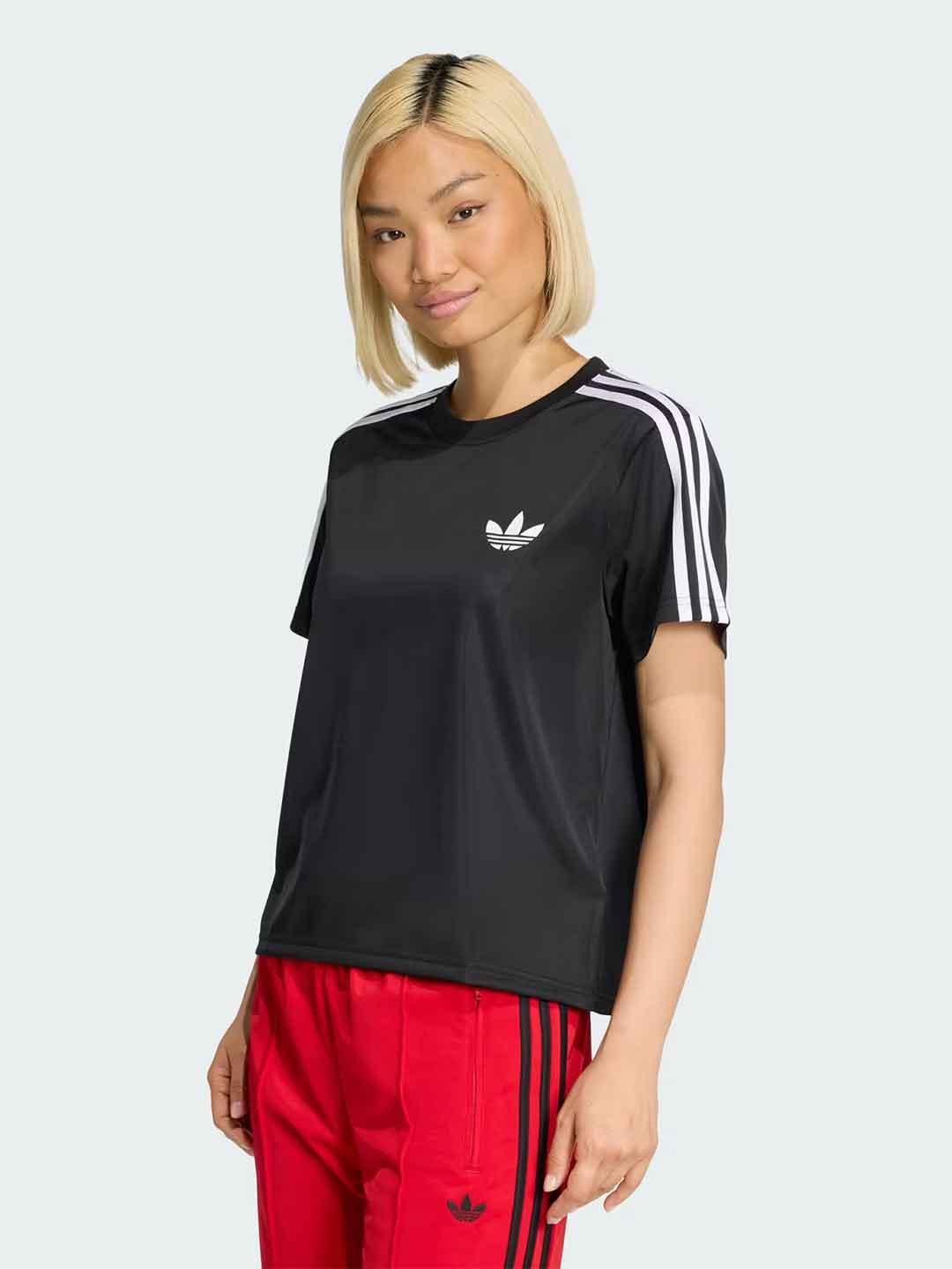 Adidas Firebird Tee t-shirt nero
