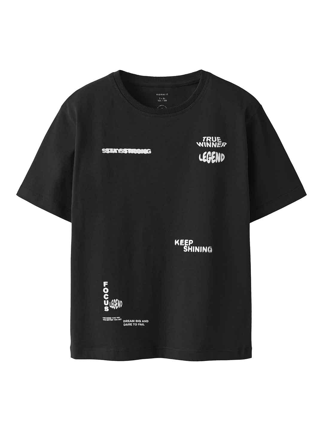 Name It t-shirt kids nero