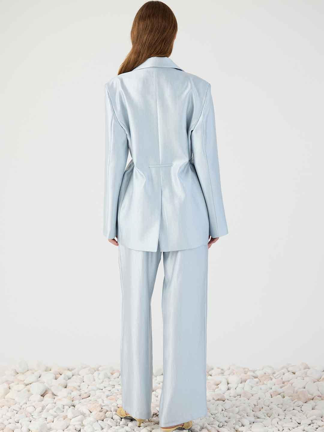 Eleh pantaloni azzurro