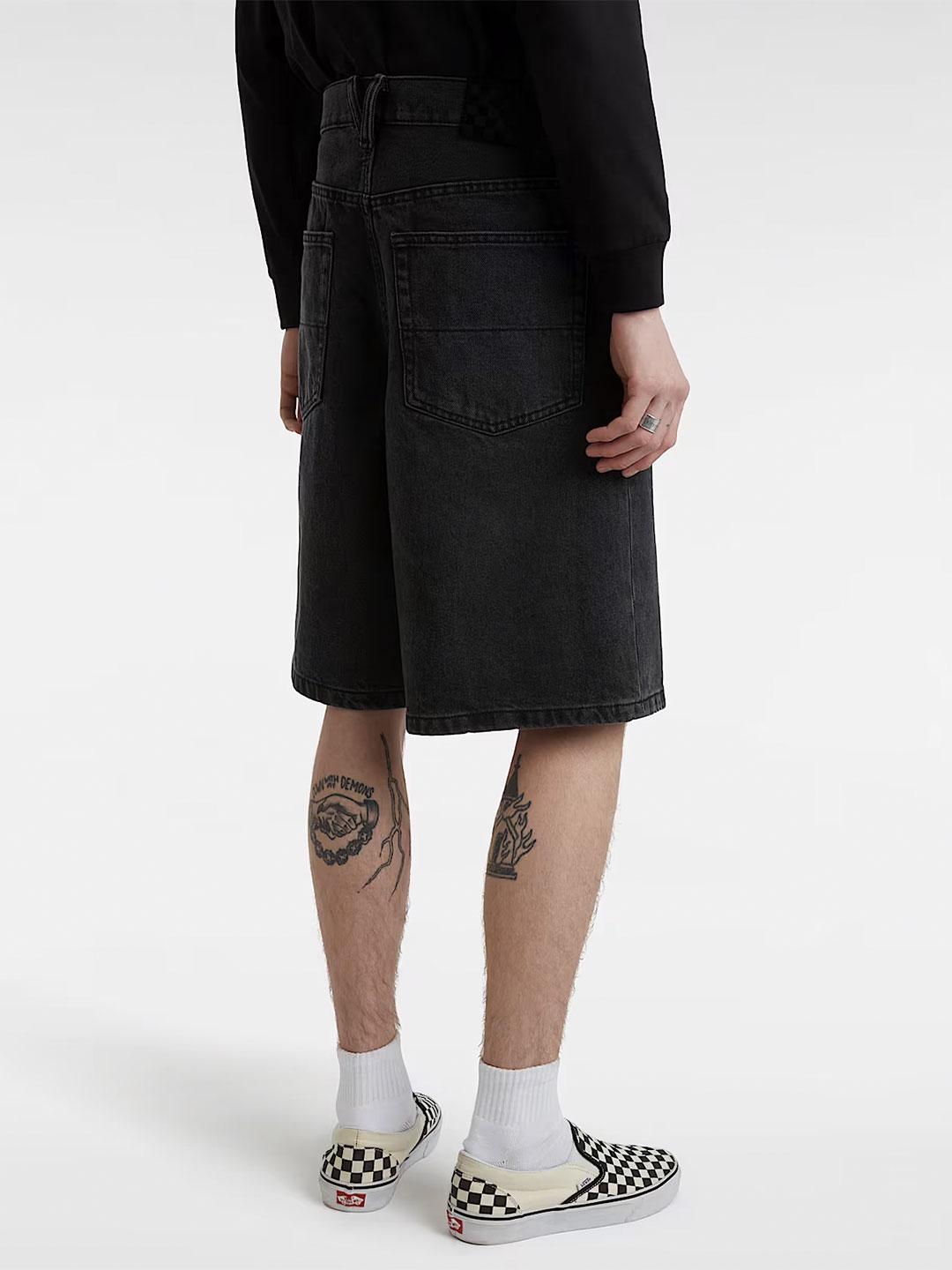 Vans t-bermuda nero in jeans
