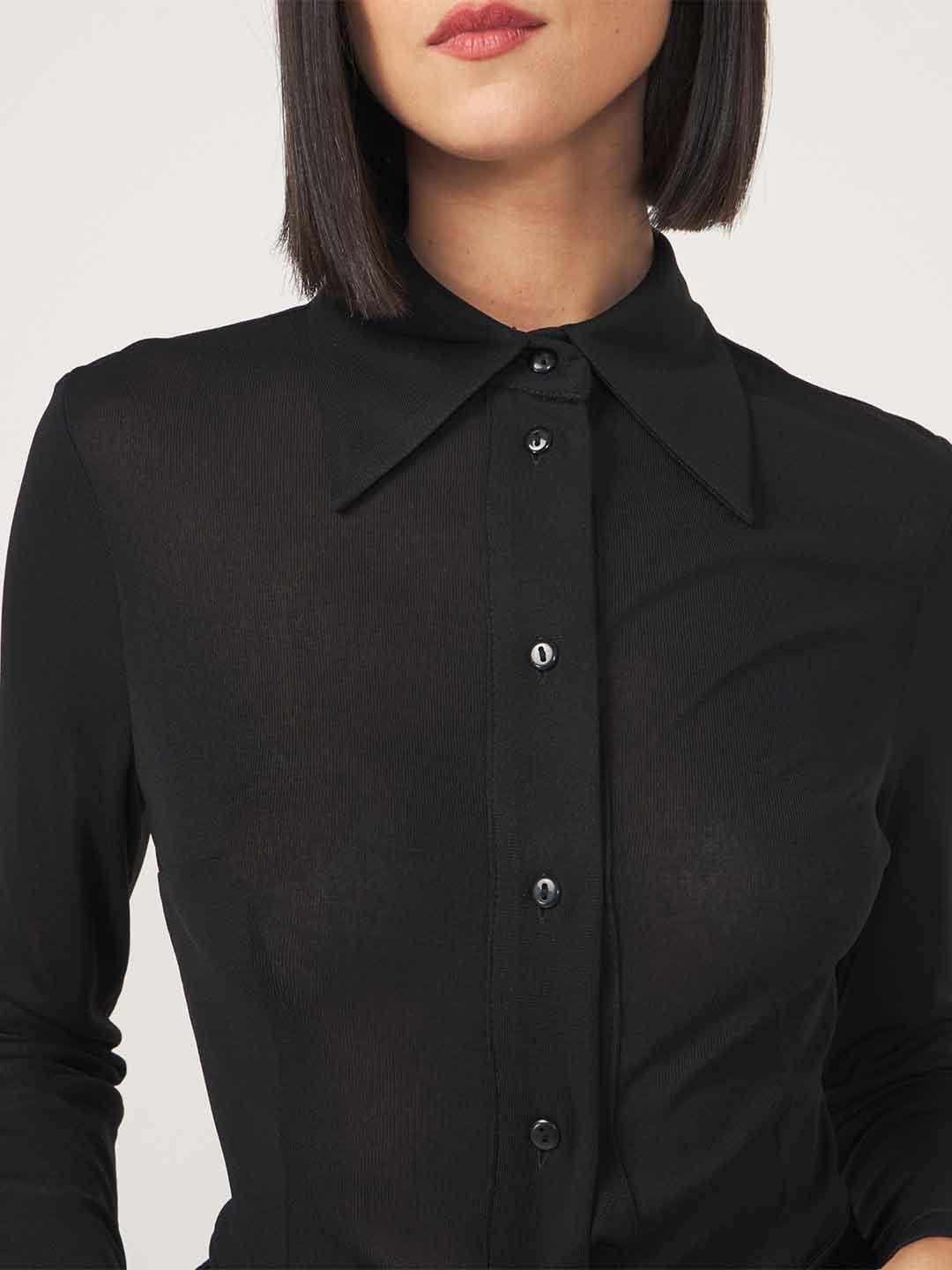 Silence Sunny camicia nero