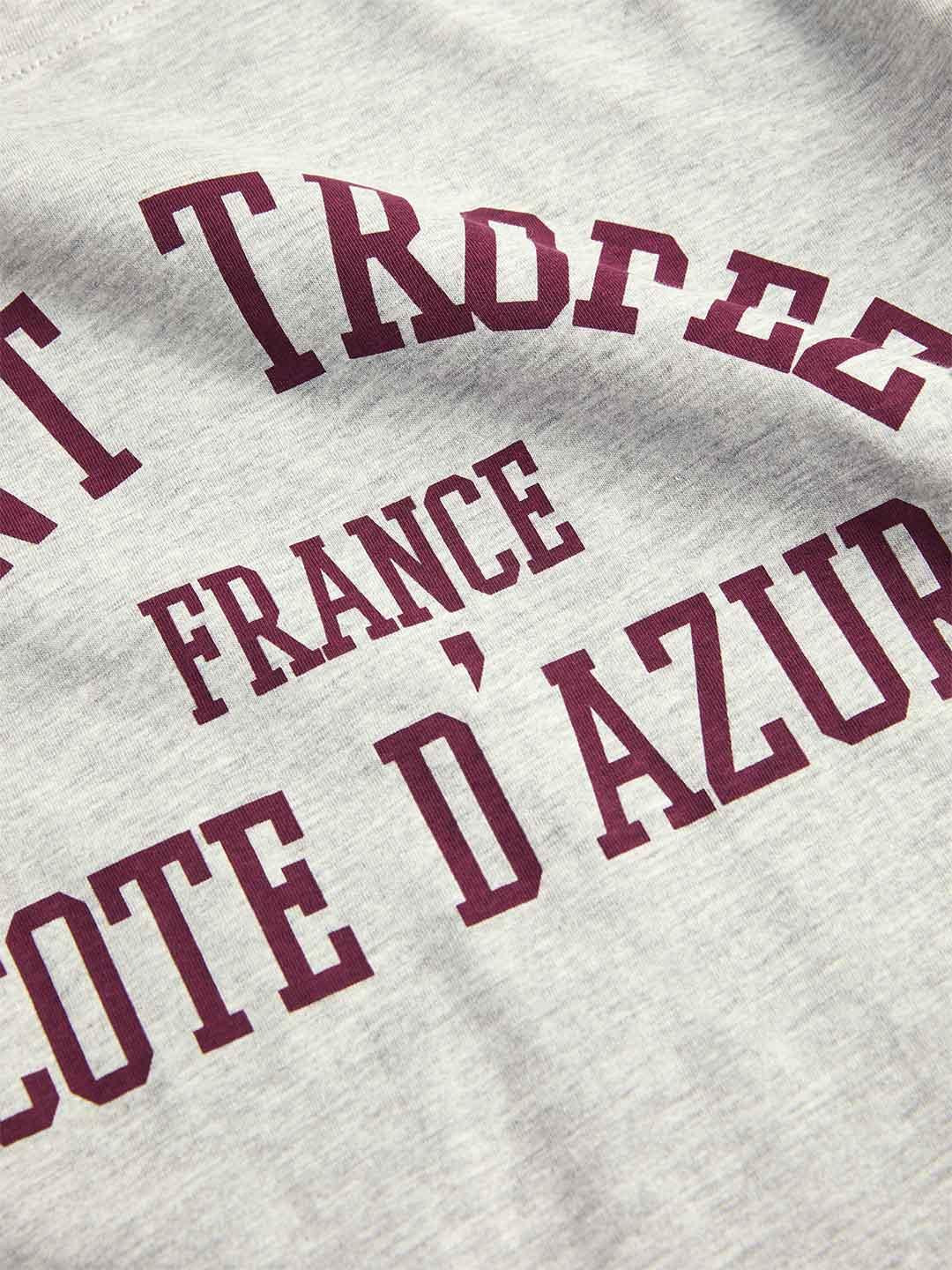 JJXX t-shirt girgio con stampa bordeaux