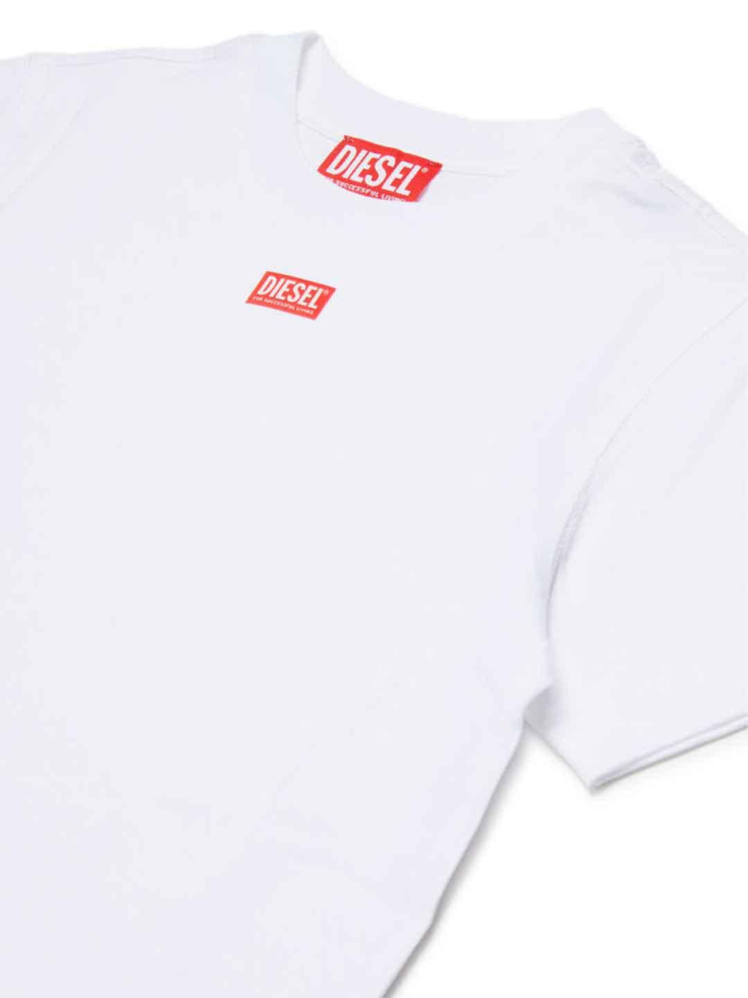 Diesel Tjustr7 t-shirt bianco