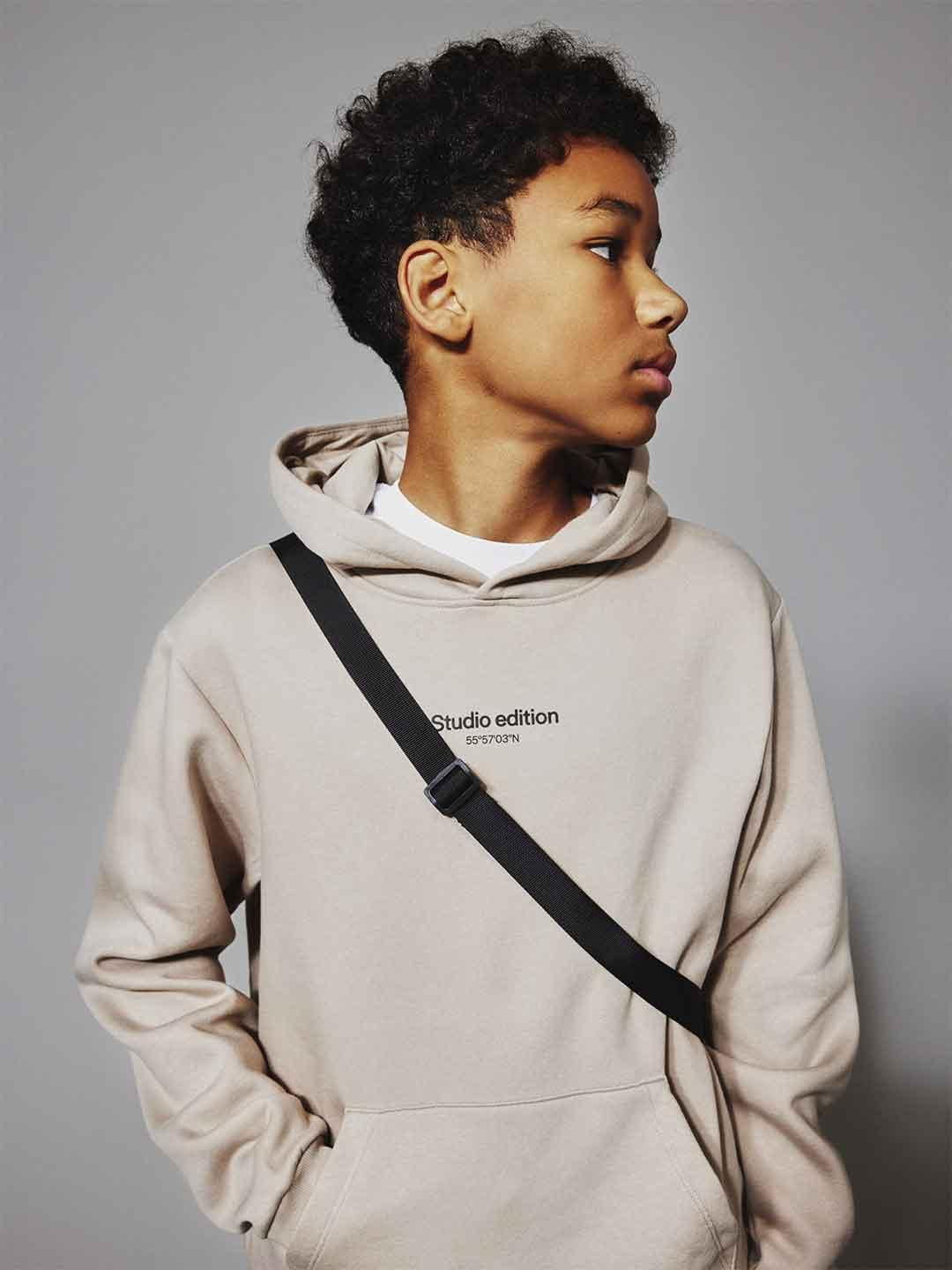 Name It felpa kids beige Studio Edition