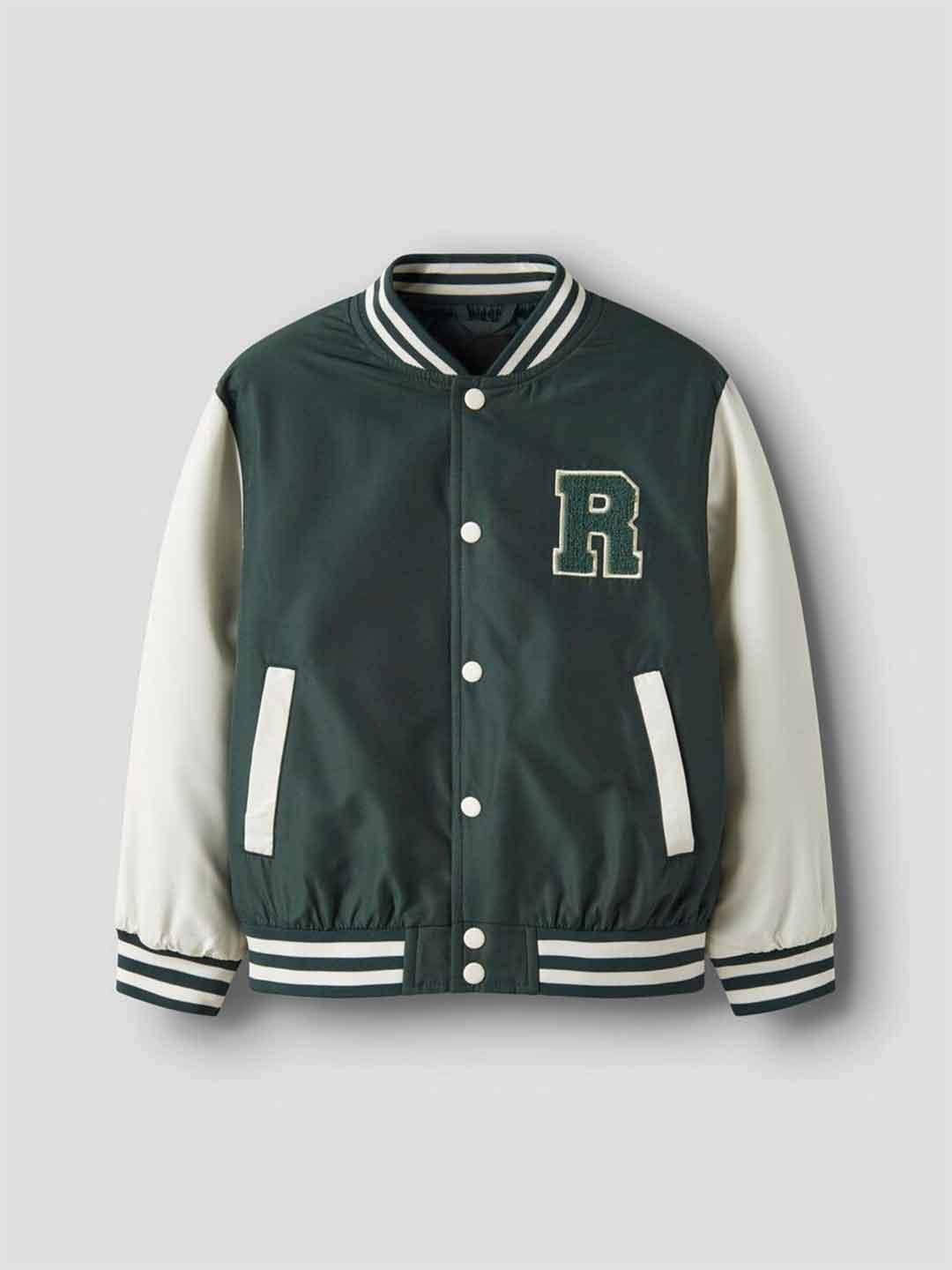 Name It giubbino kids verde con patch R