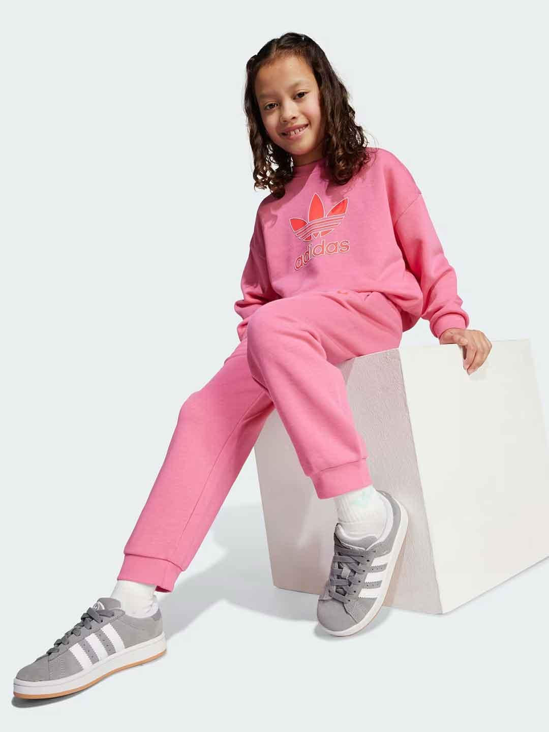 Adidas coordinato kids rosa