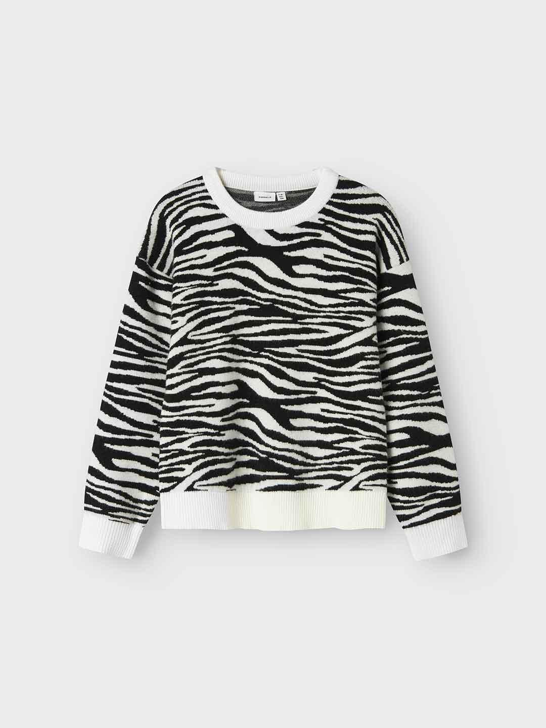 Name It maglione kids zebrato