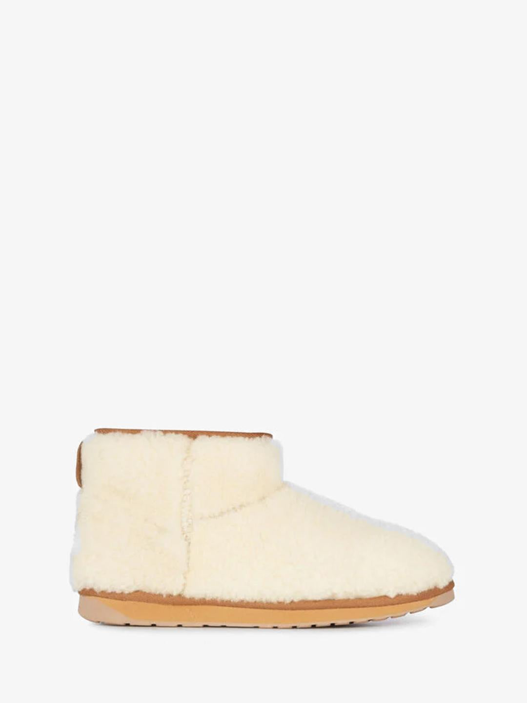 Emu Stinger Micro Teddy stivali panna con pelliccia