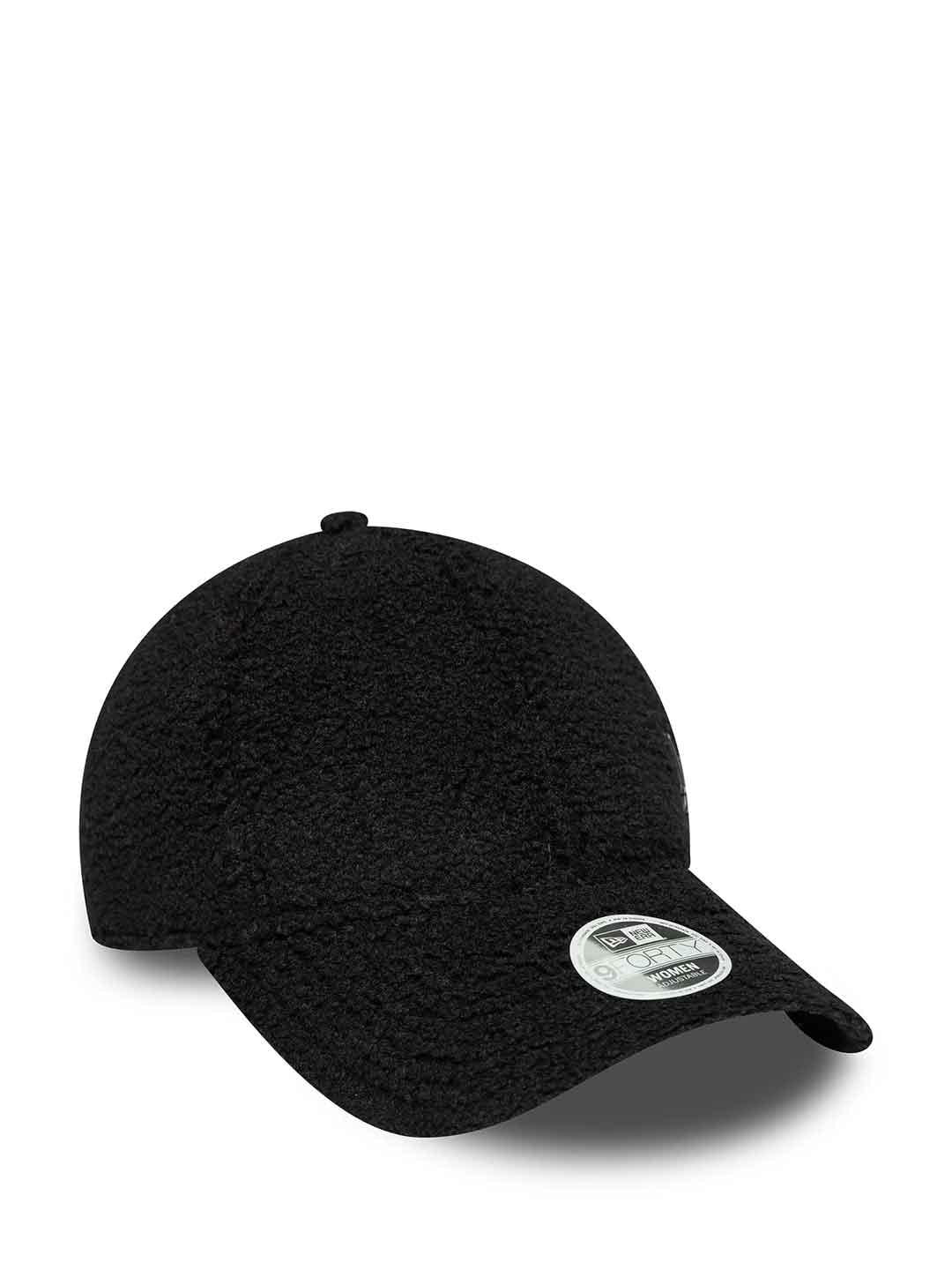 New Era 9FORTY cappello nero in teddy
