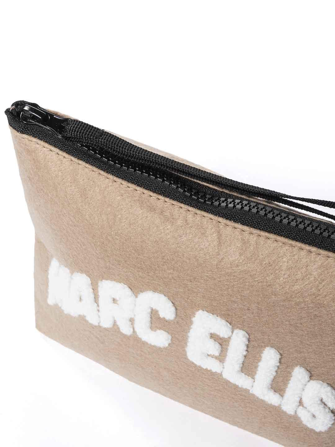 Marc Ellis Buby Cloth Clutch pochette beige<BR/>