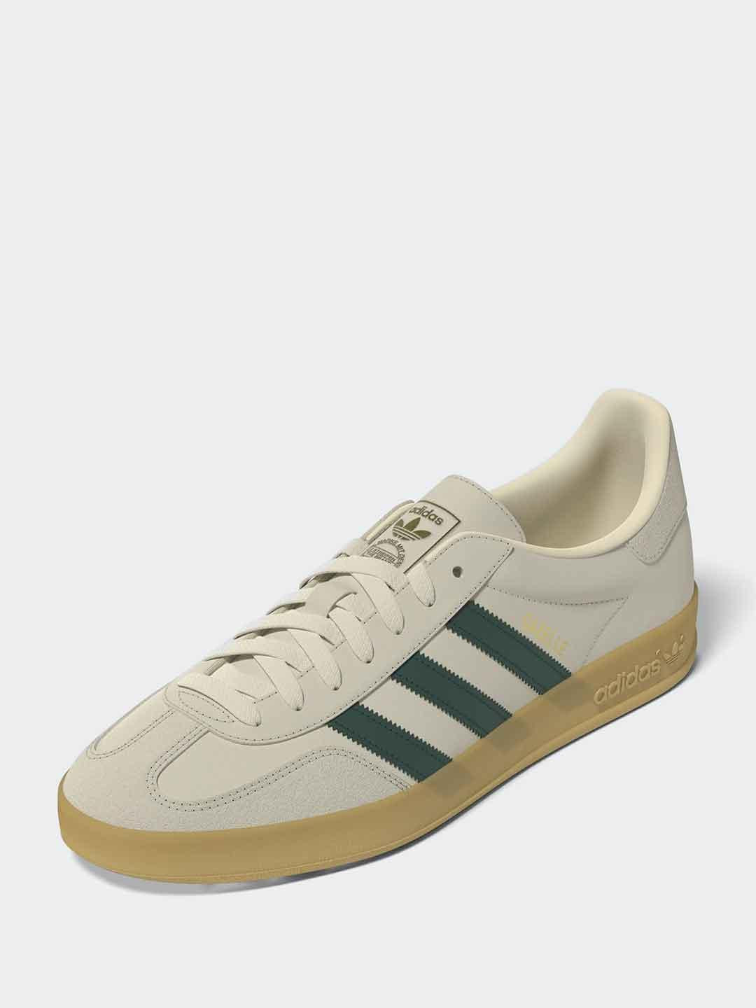 Adidas Gazelle sneakers beige e verde