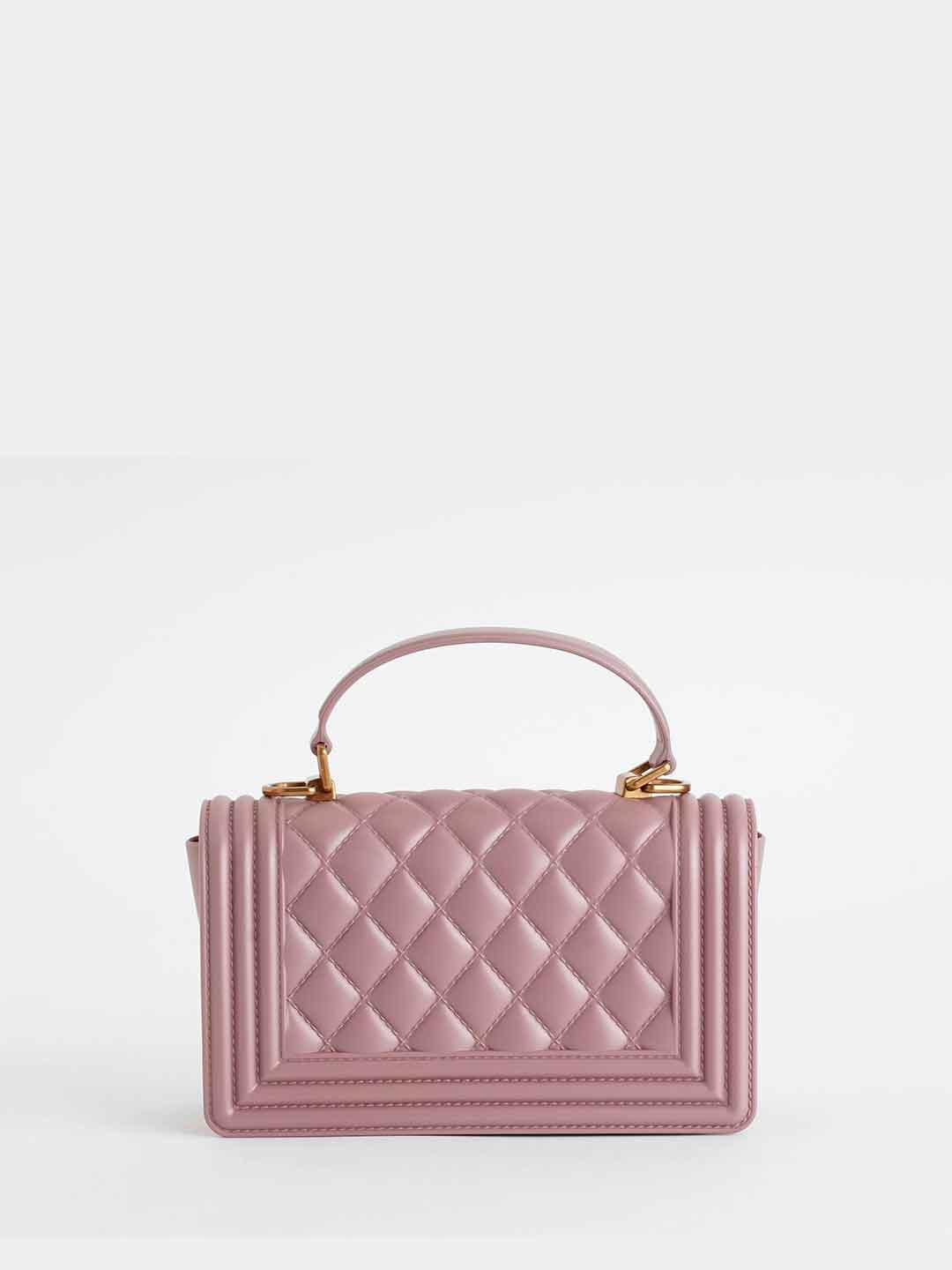 Marc Ellis Flat Square S borsa rosa