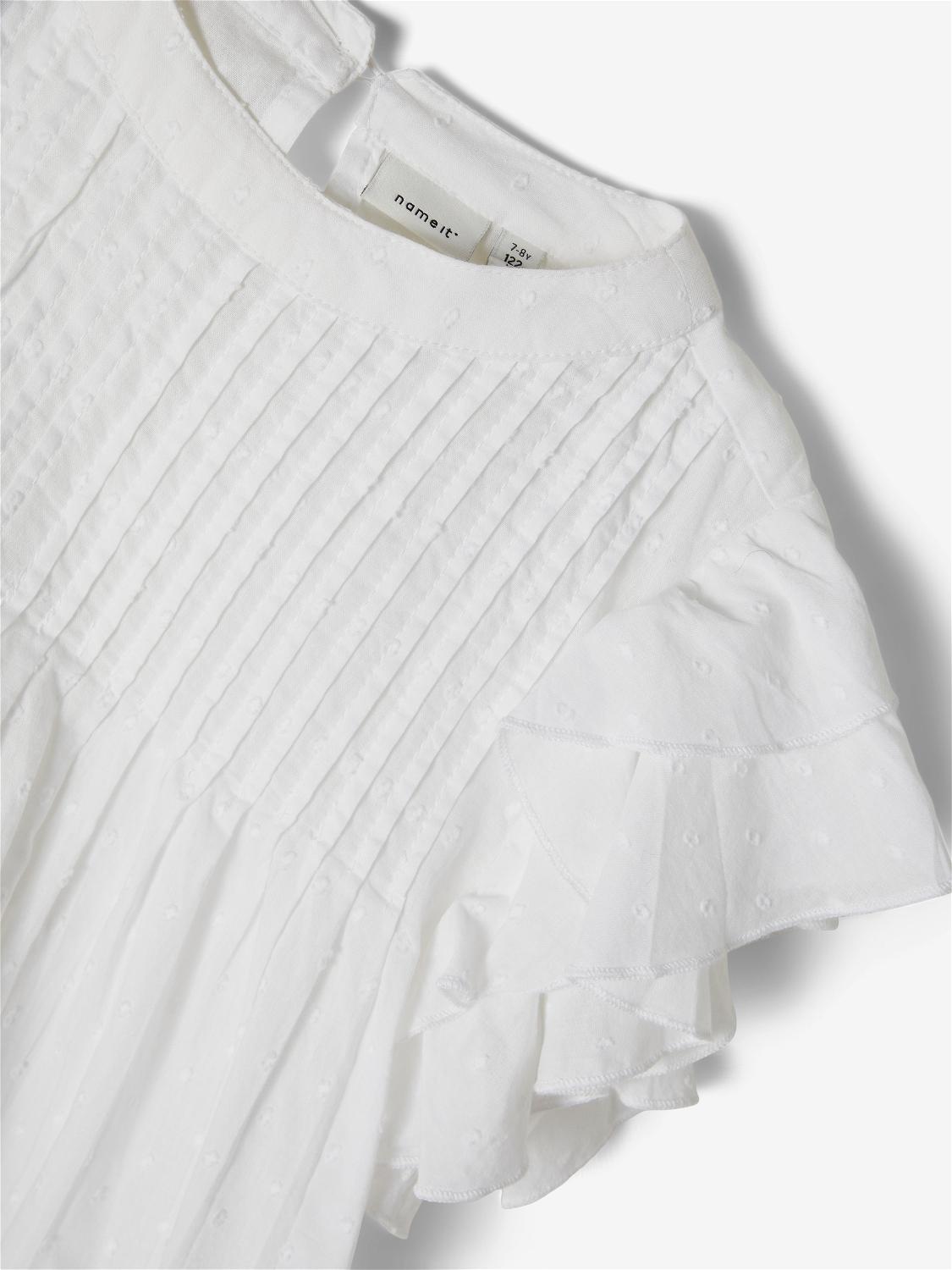 Name It maglia kids bianco con volant