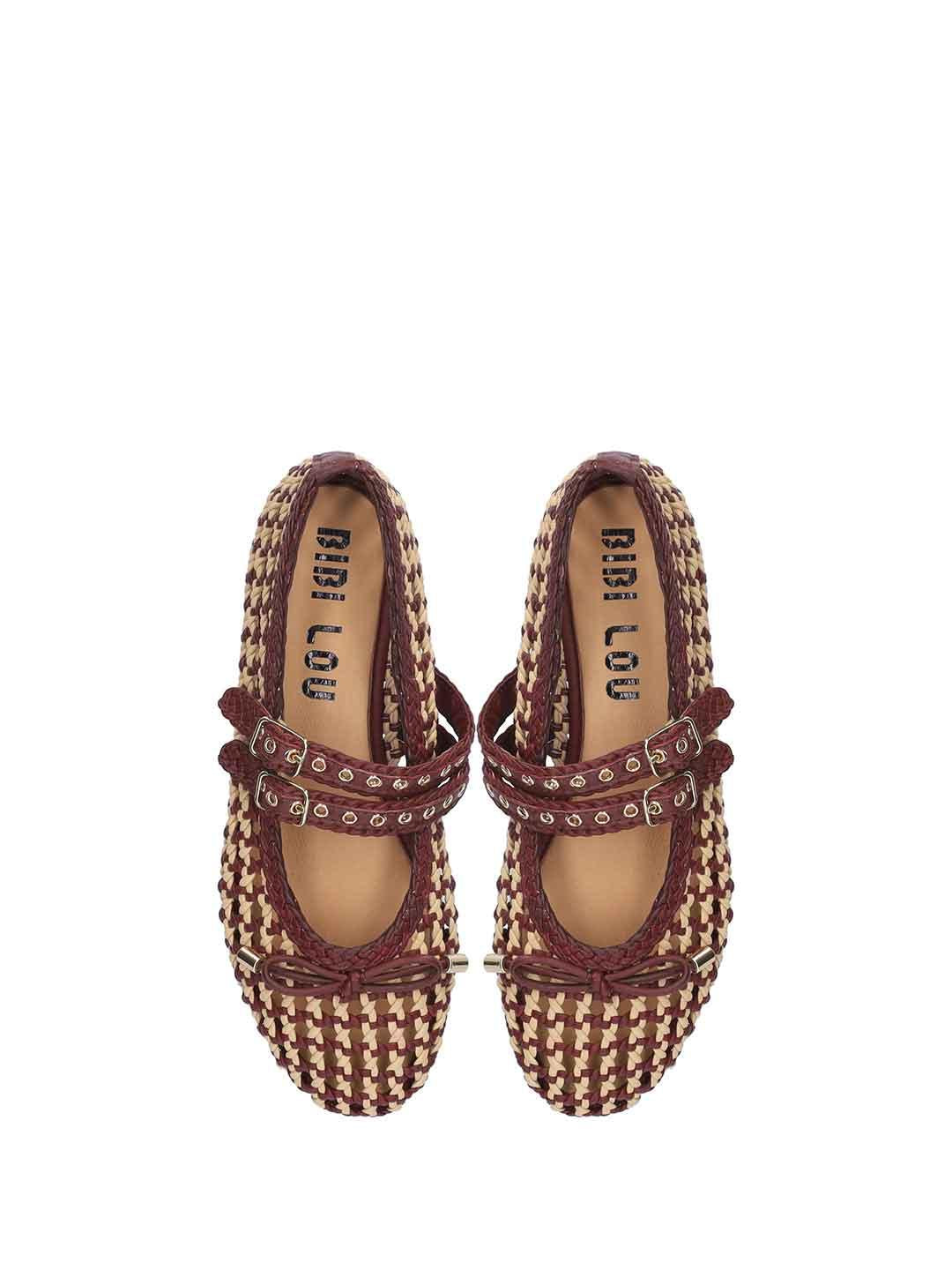 Bibi Lou Aspen ballerina bordeaux