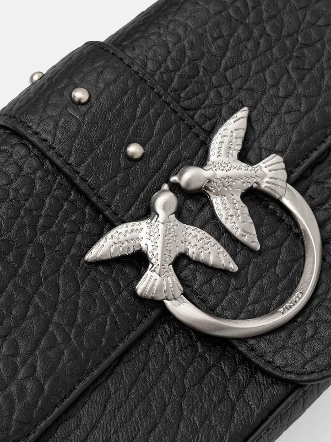 Pinko borsa nero con borchie
