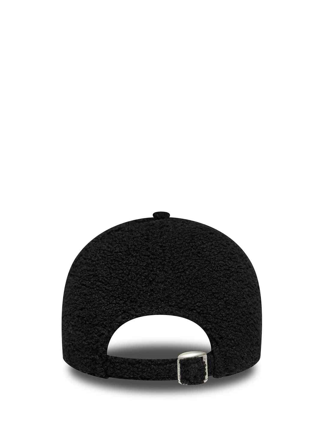 New Era 9FORTY cappello nero in teddy