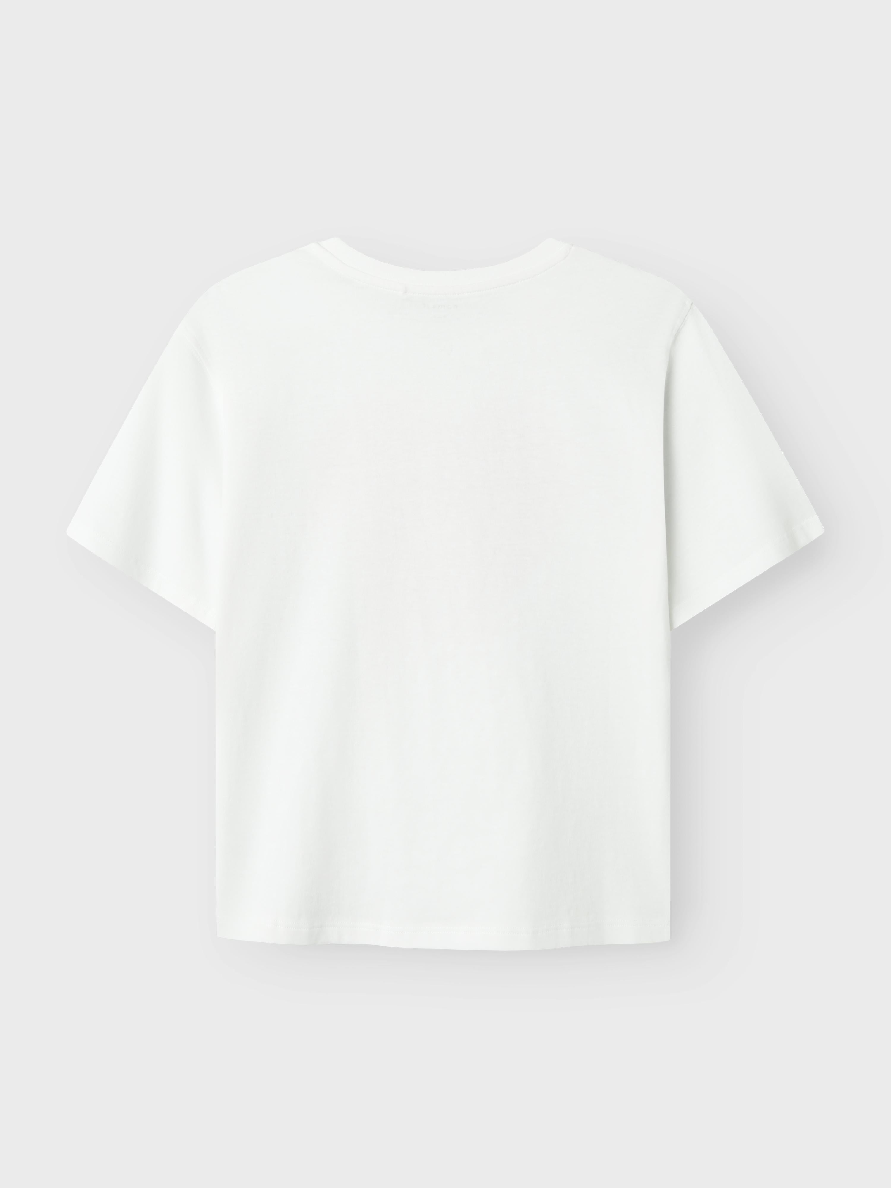 Name It t-shirt kids bianco con cuore rosso