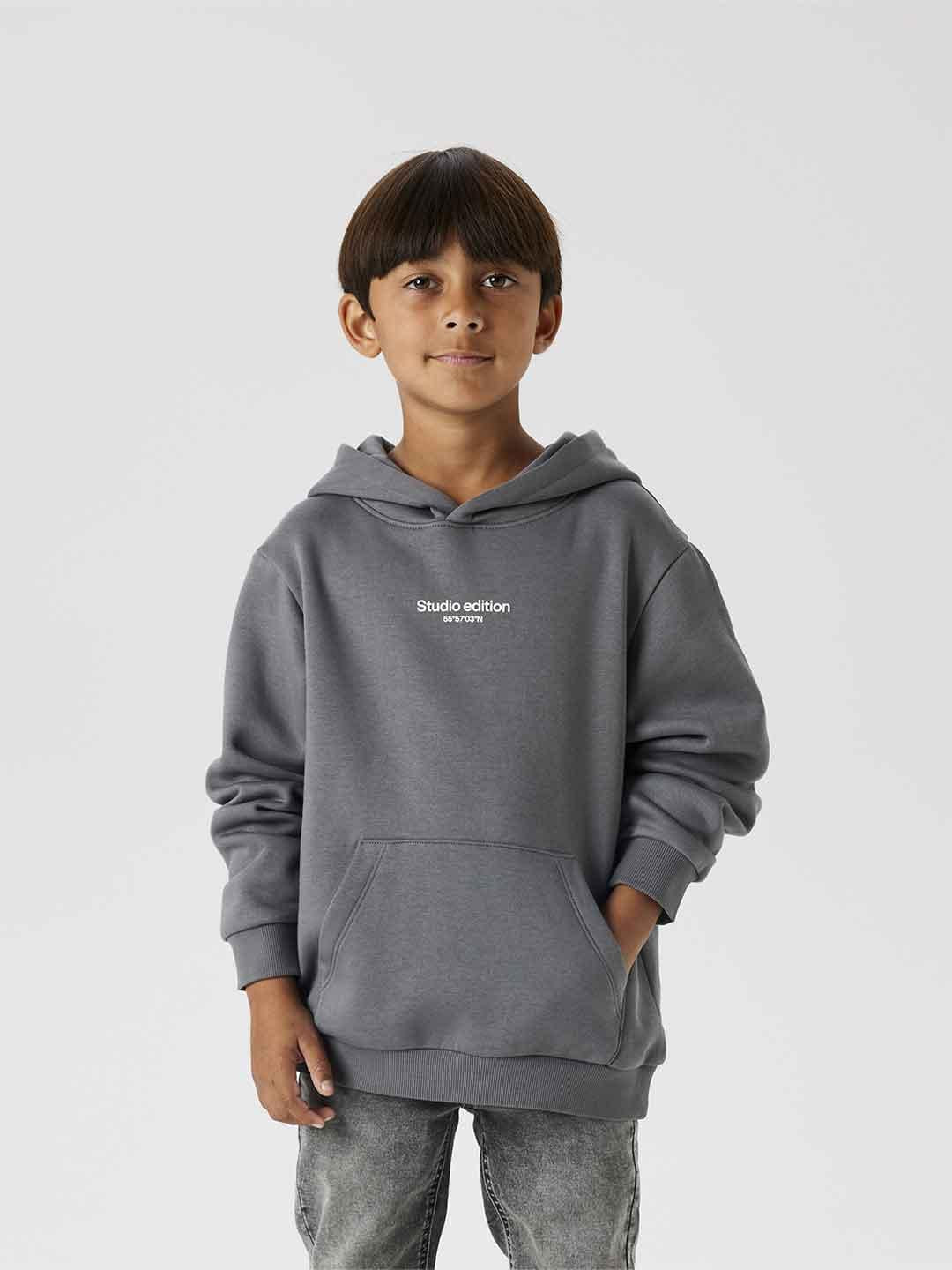 Name It felpa kids grigio Studio Edition