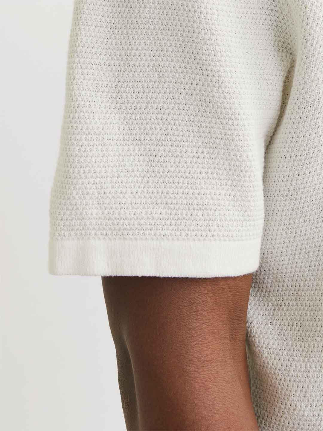 Jack & Jones polo panna con bottoni