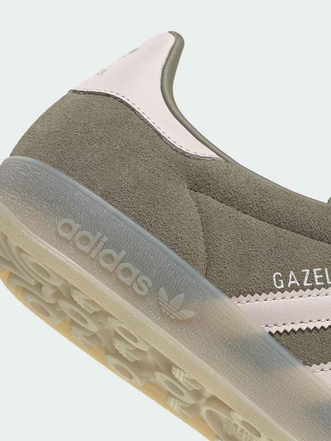 Adidas Gazelle Indoor sneakers verde e rosa
