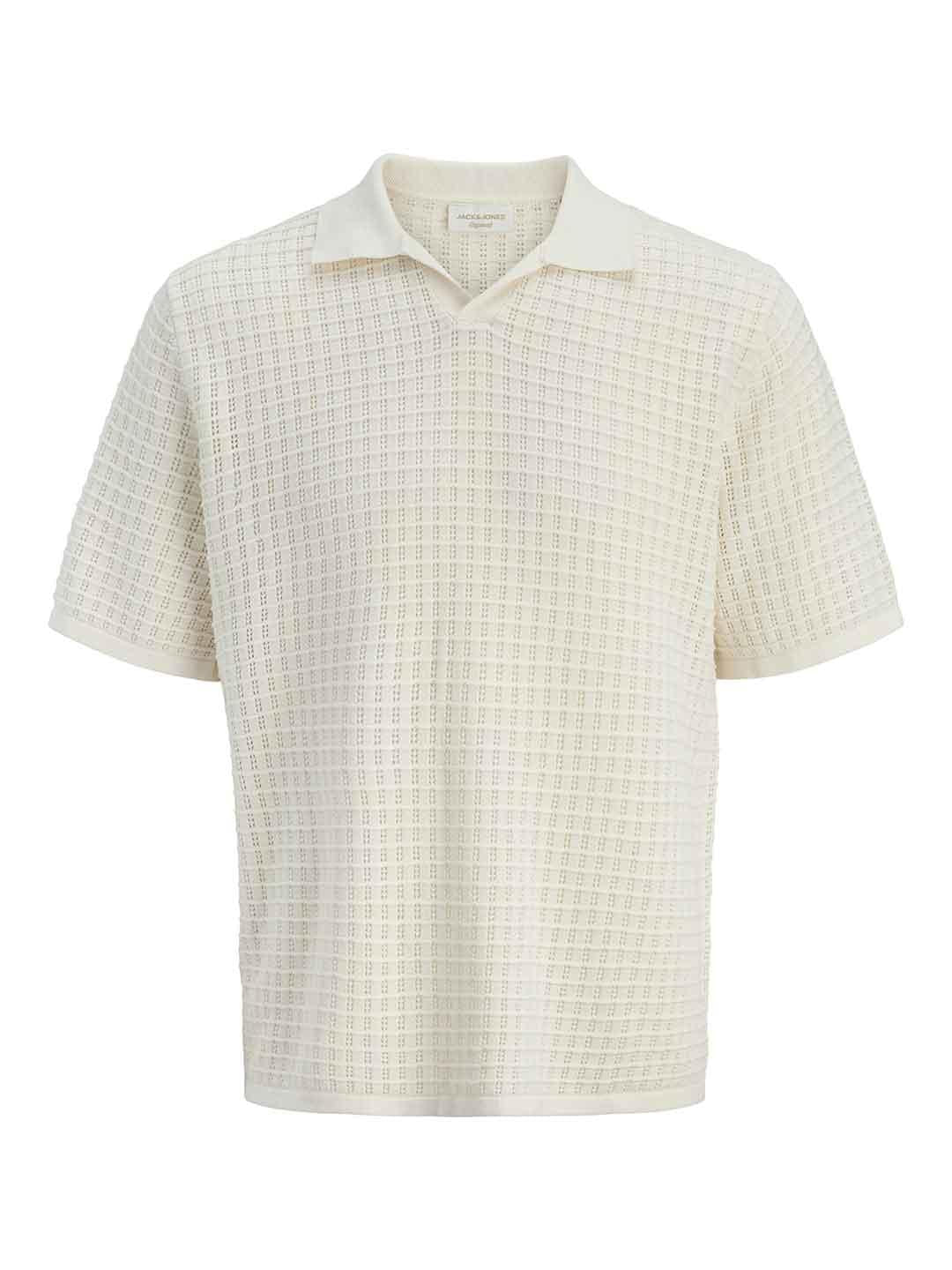 Jack & Jones polo panna in maglia