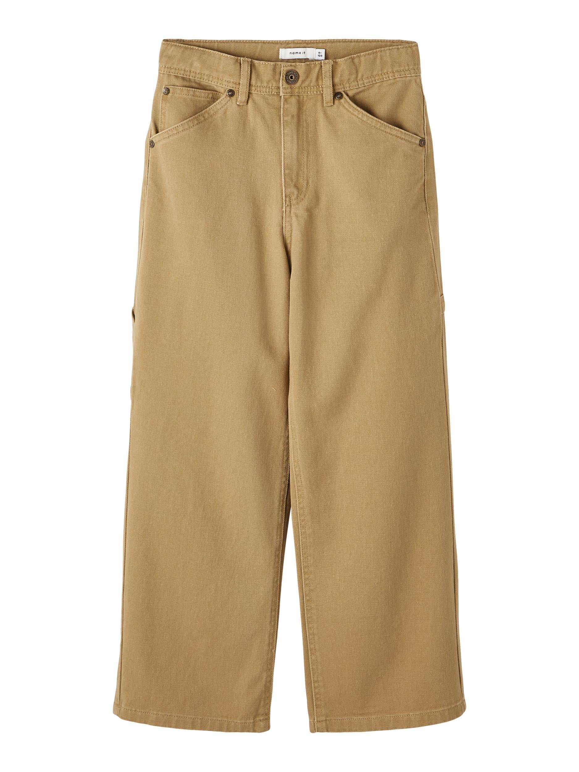Name It pantalone kids beige con taglio diritto