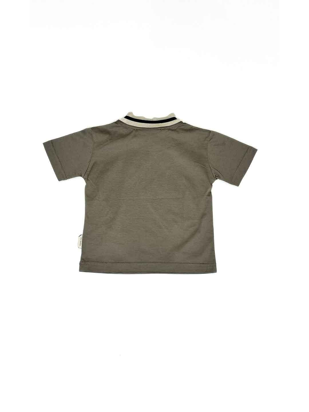Yes London t-shirt kids fango in filo di scozia