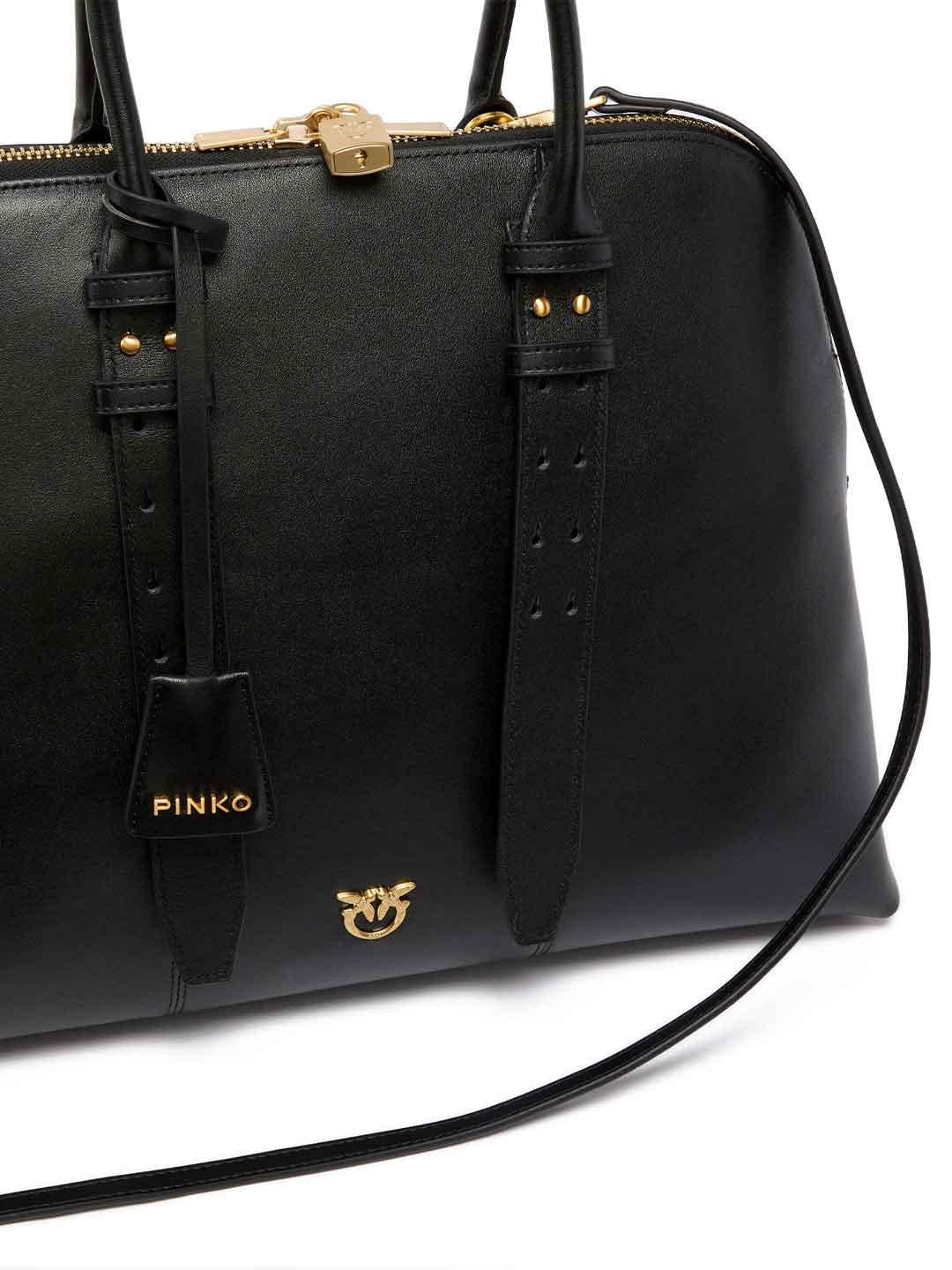 Pinko Bowling Bag Maxi borsa nero