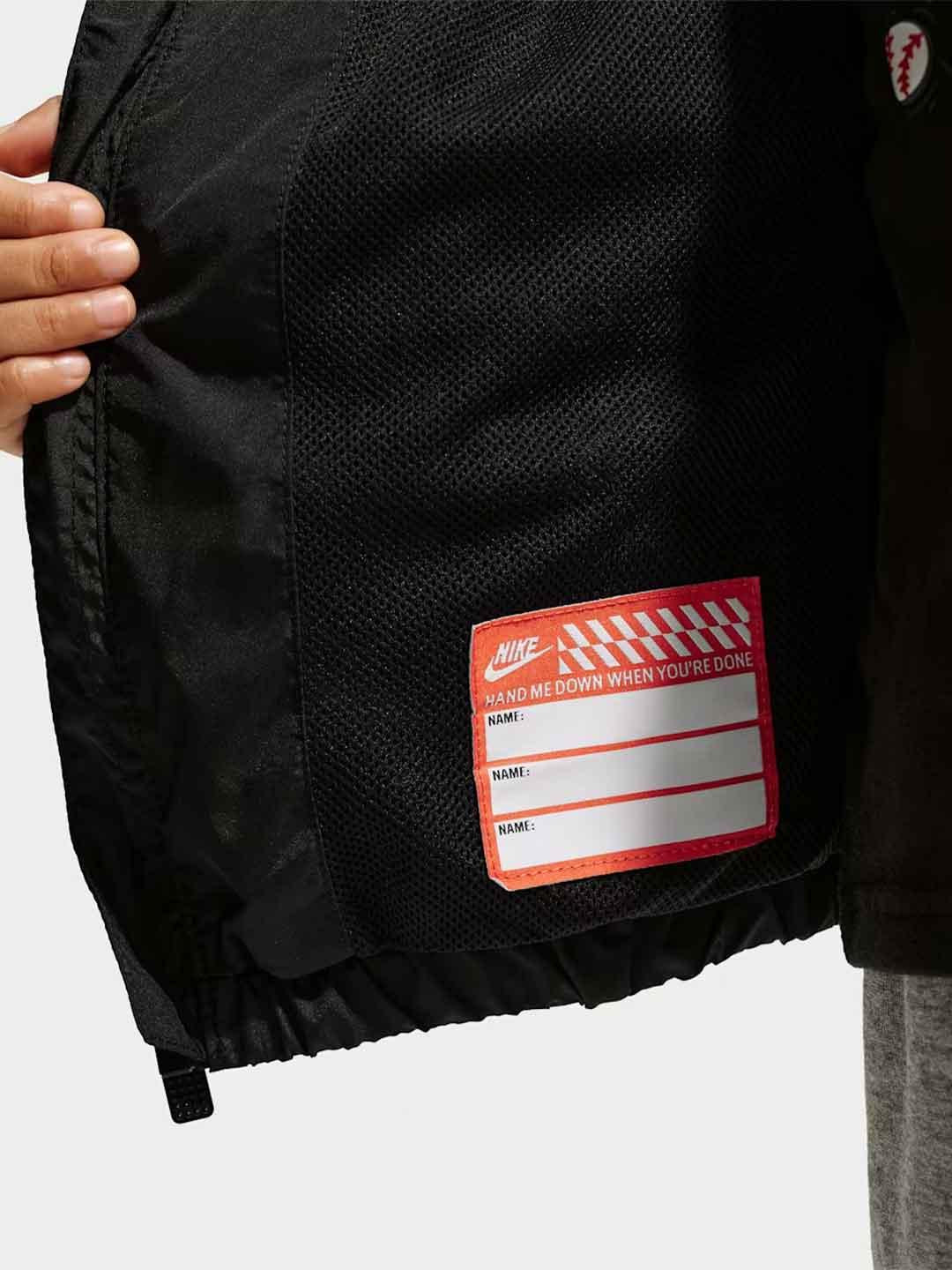 Nike giubbino kids nero