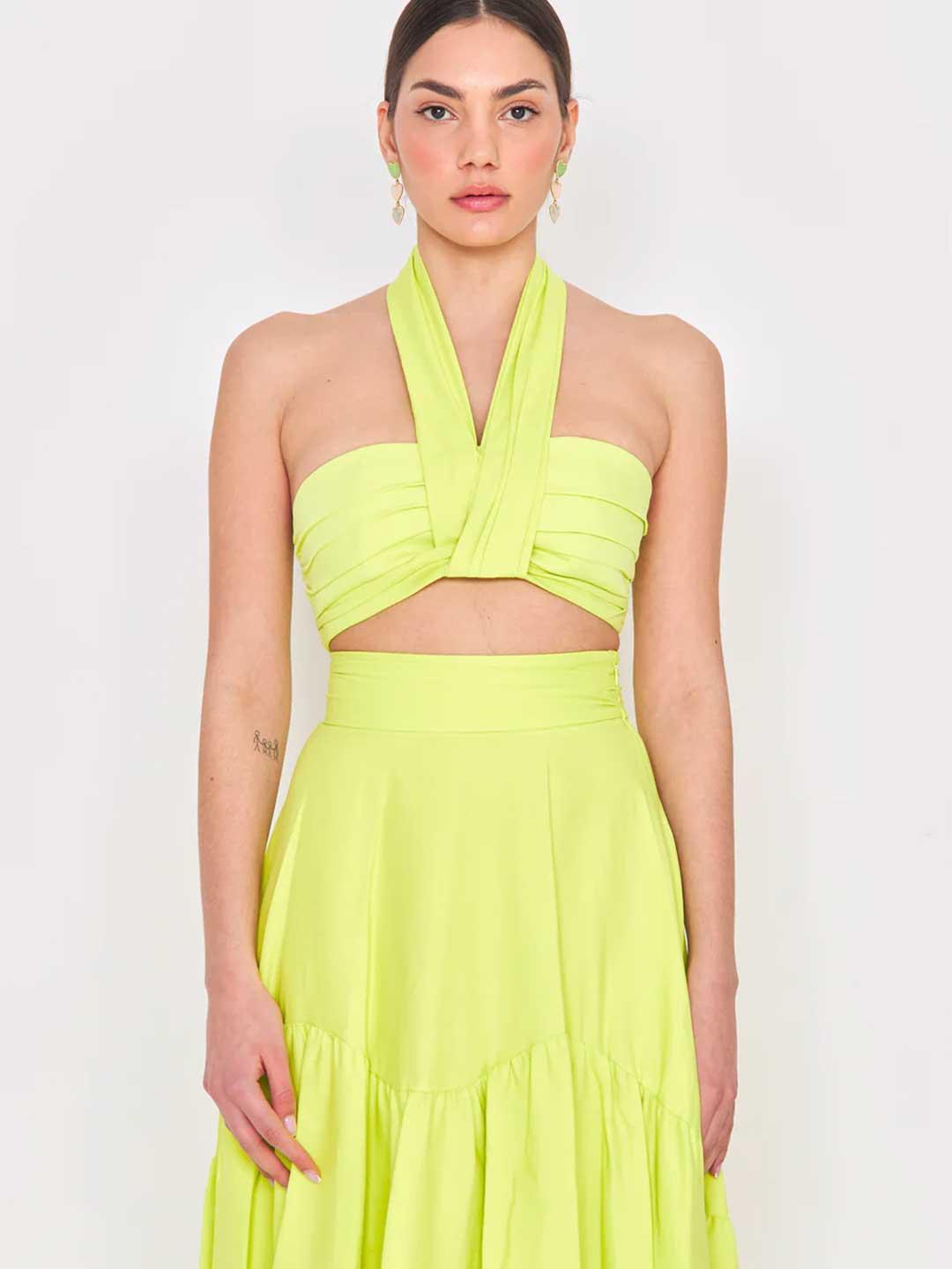 Silence Princess top verde