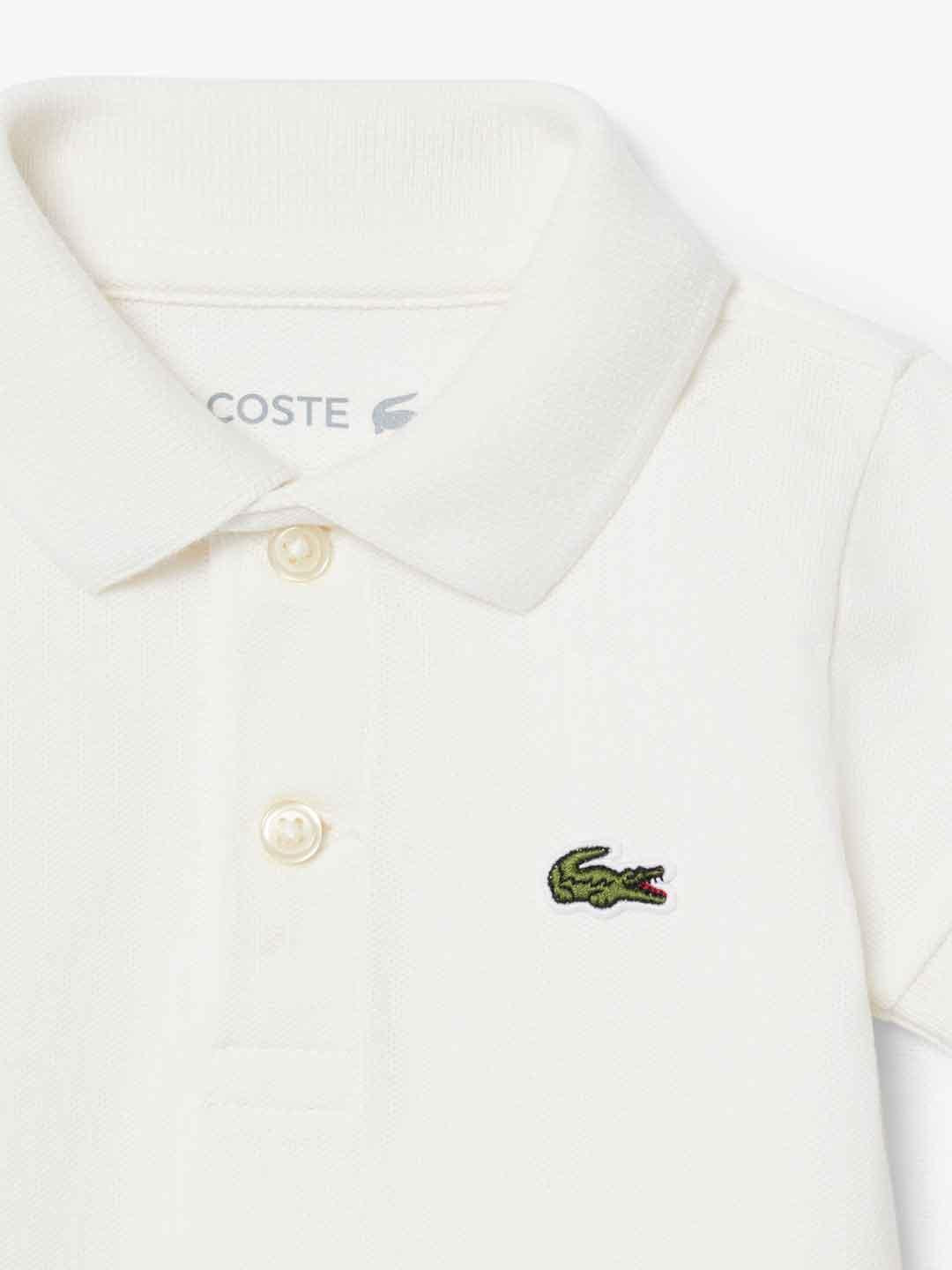 Lacoste tutina kids bianco