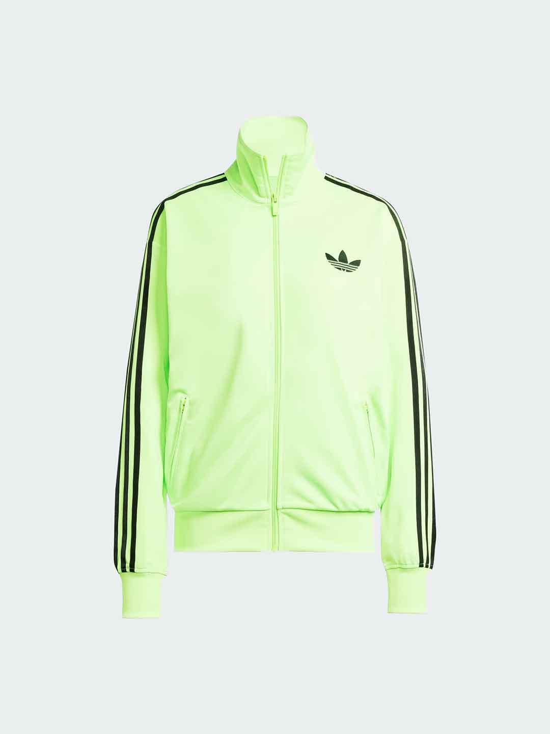 Adidas Adicolor felpa verde con zip