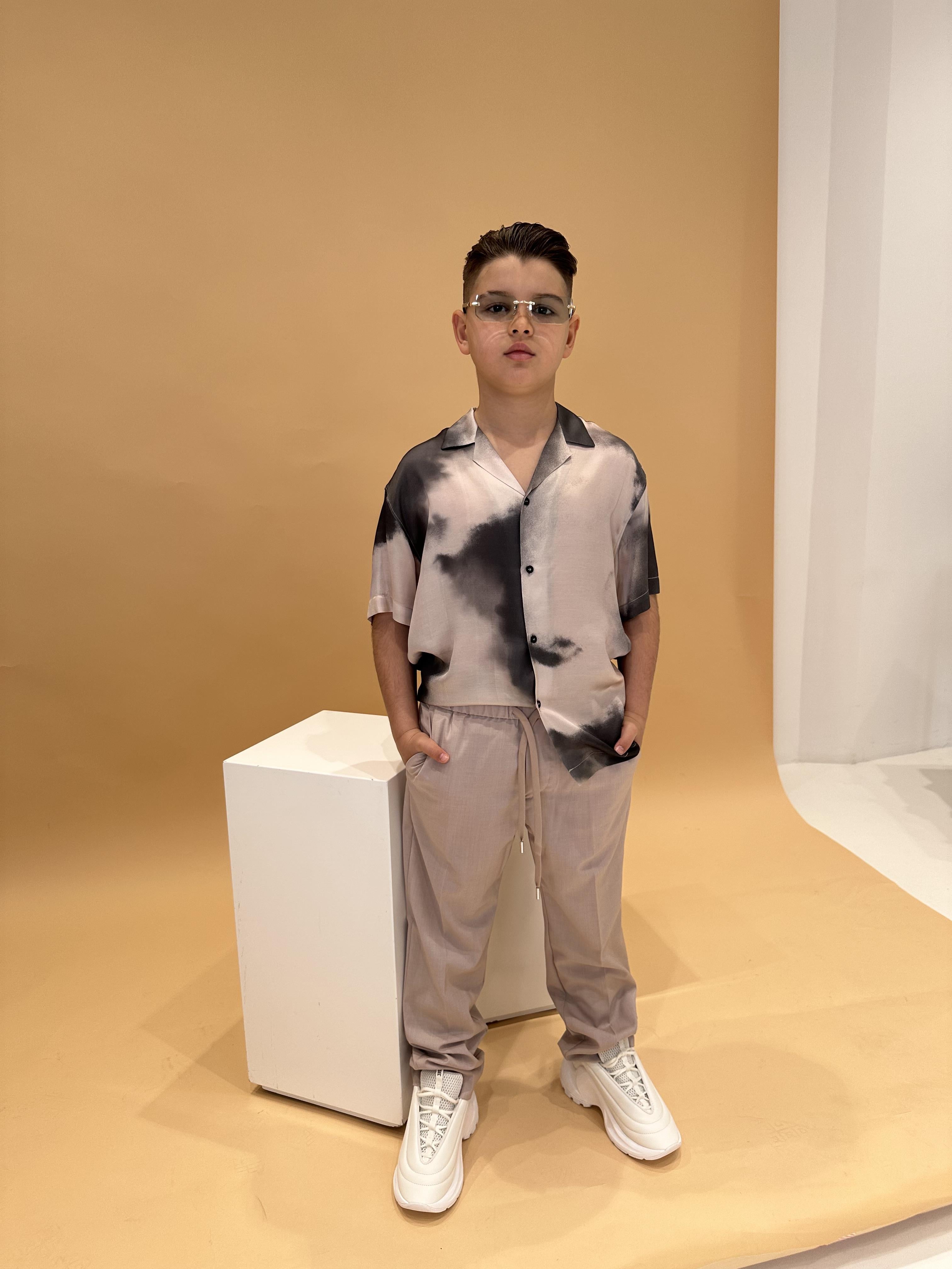 I'M Brian pantaloni kids beige