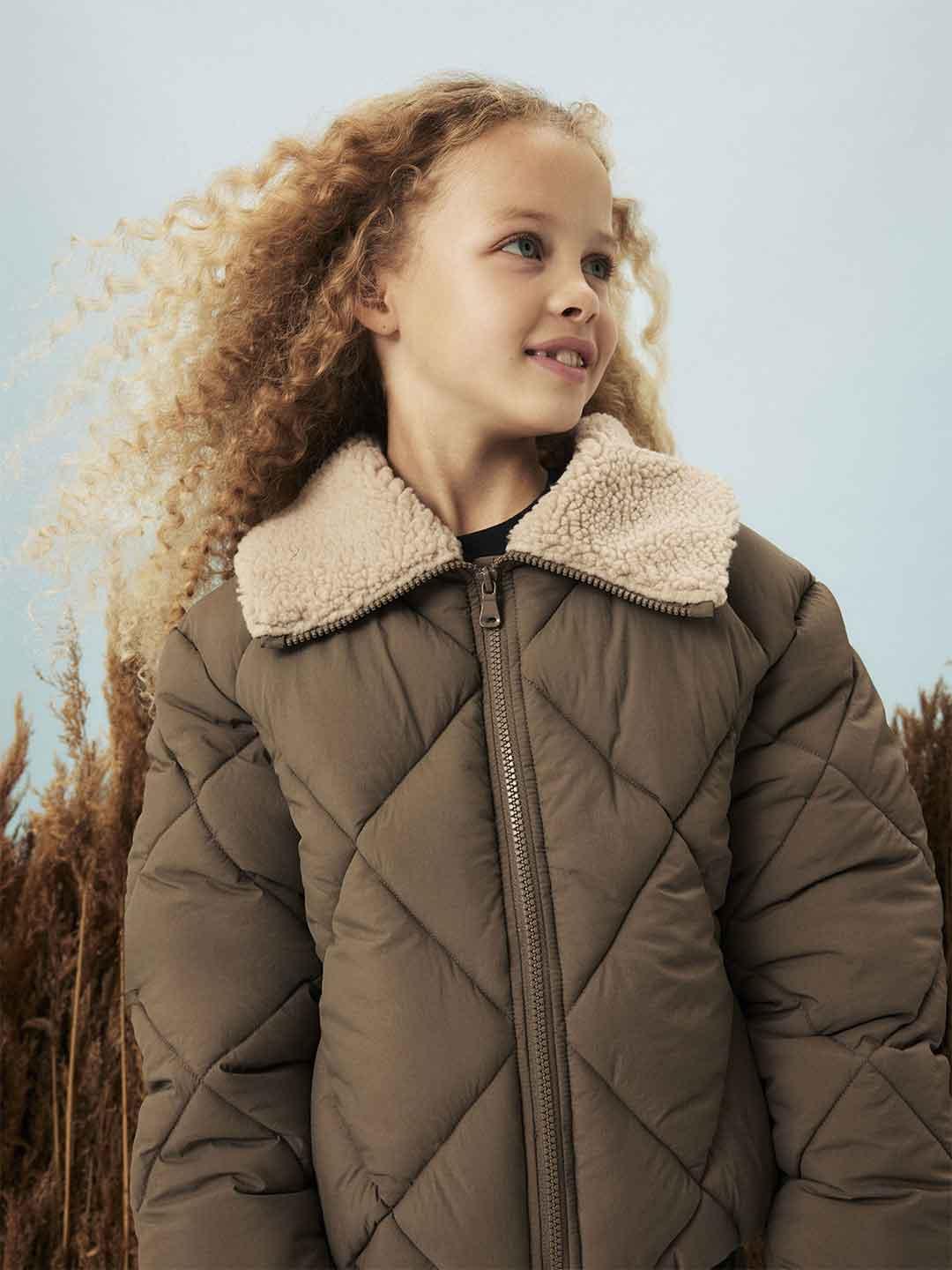 Name It piumino kids marrone