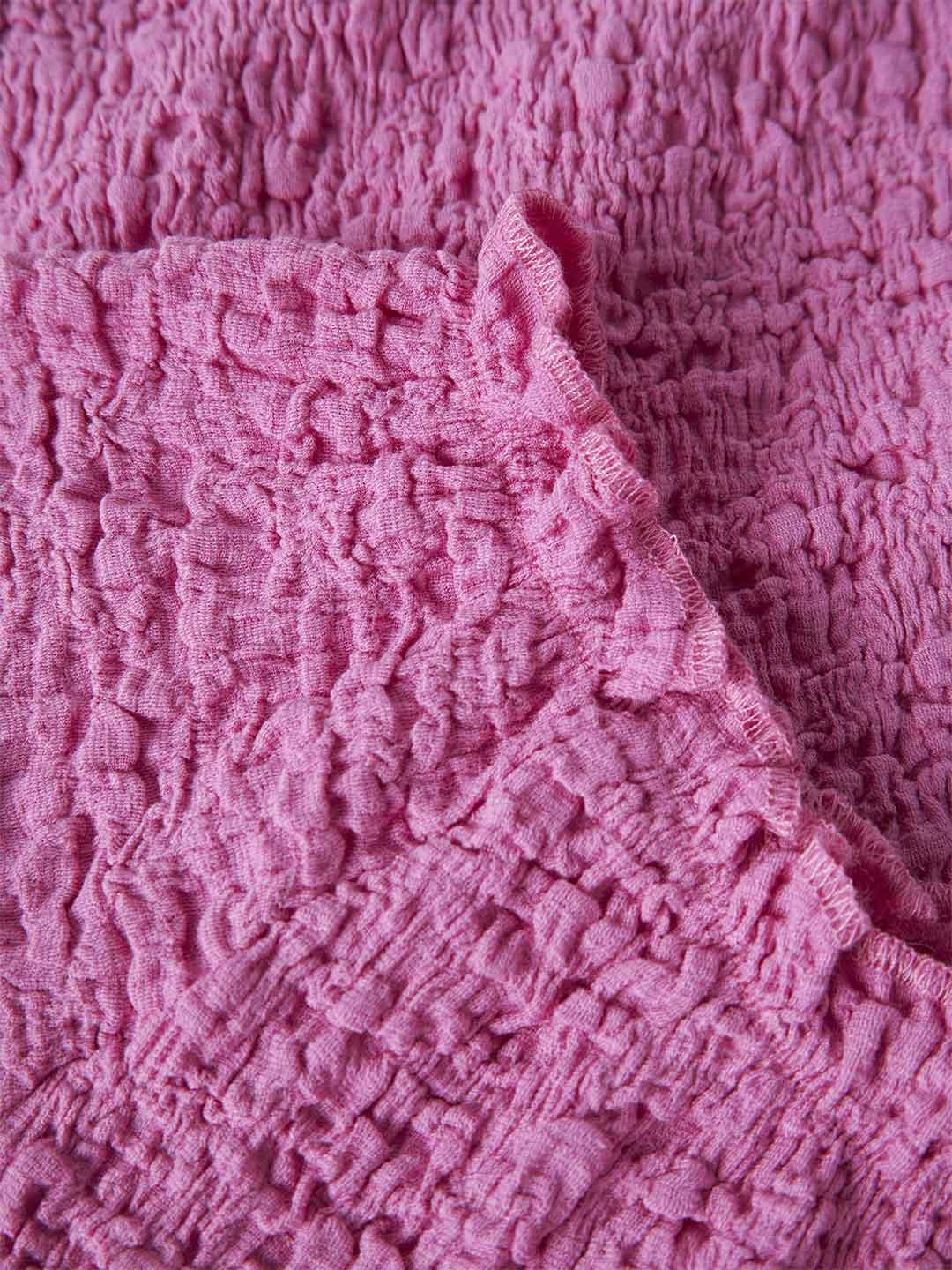 Name It t-shirt kids fucsia con arriccio