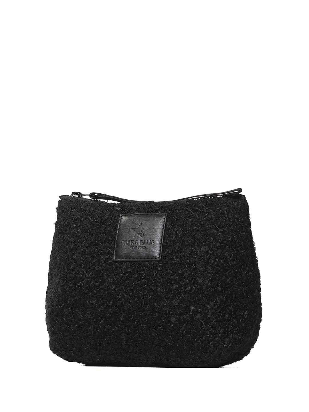 Marc Ellis Buby Curl Clutch pochette nero