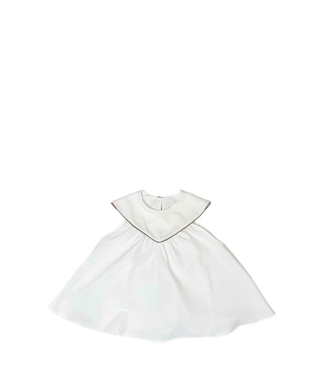 Coco' et Mama' Eris camicia kids bianco giro manica