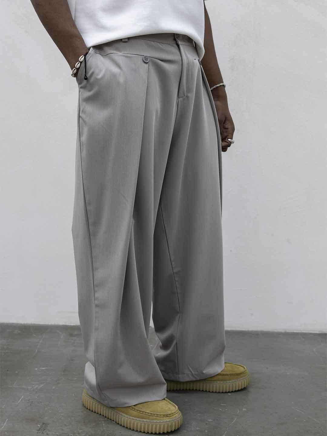 Tokyo pantalone beige con bottoni