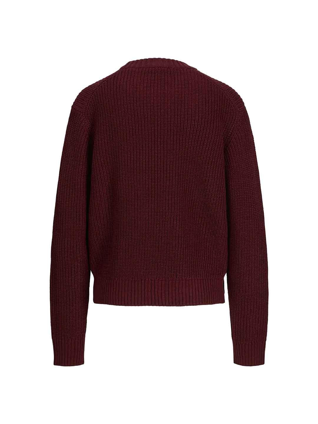 JJXX Global maglione bordeaux