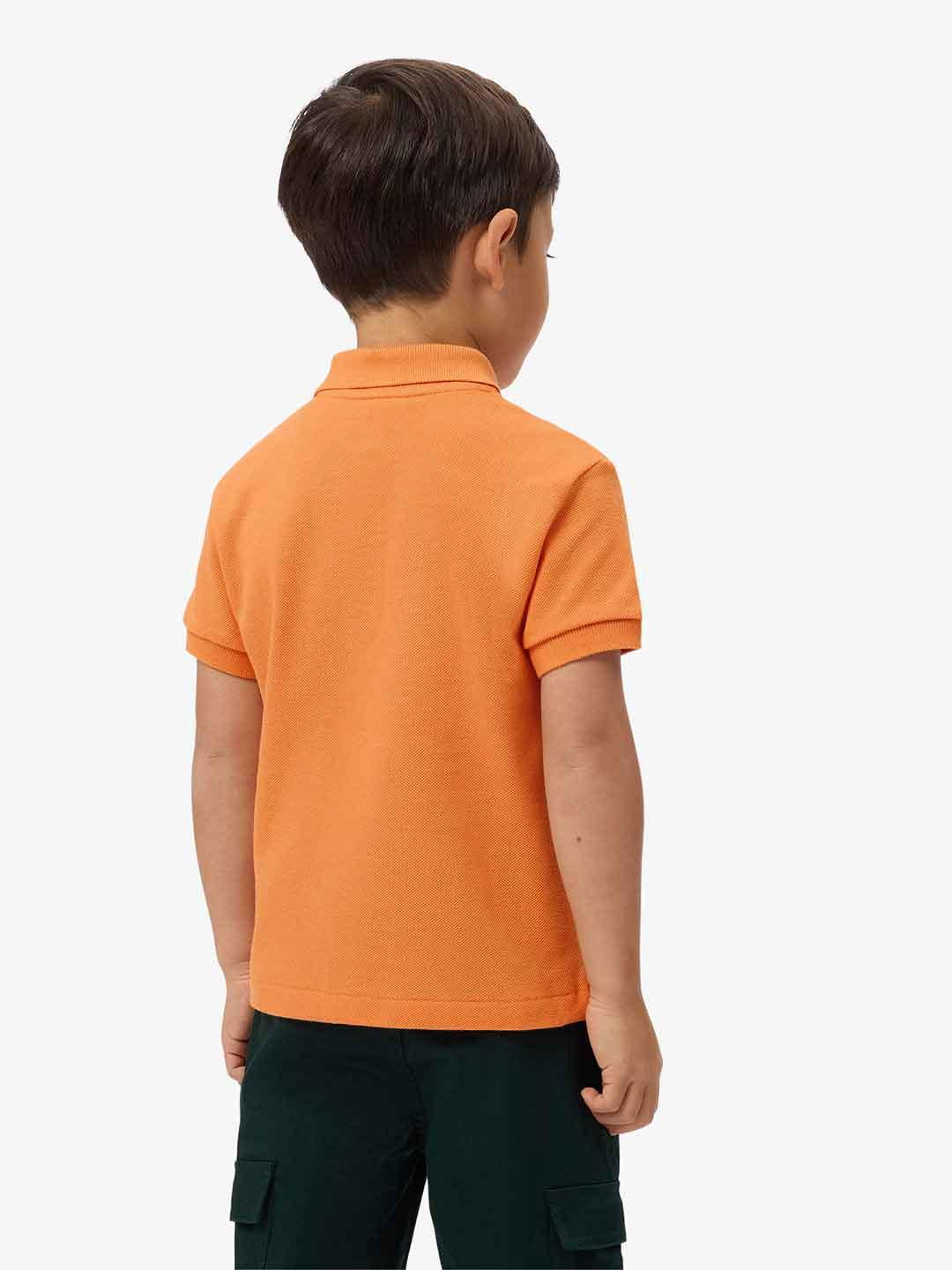 Lacoste t-shirt kids arancio