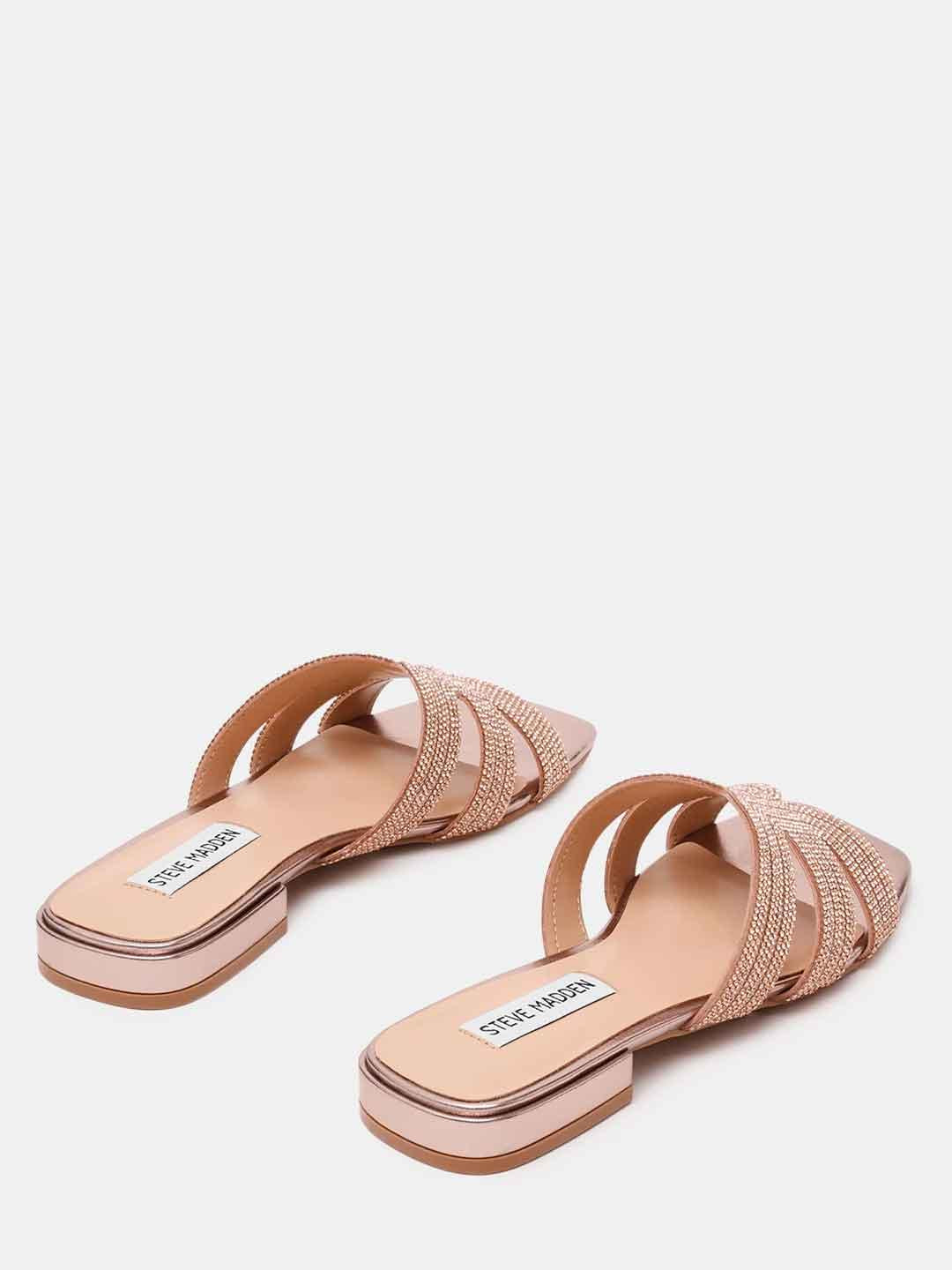 Steve Madden Sequel sandali bronzo con strass