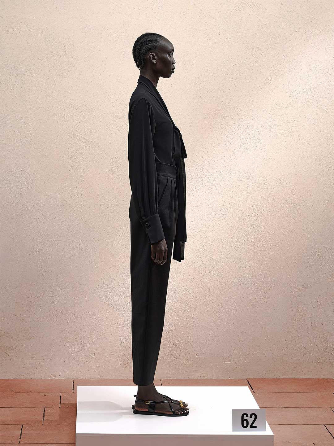 Eleh pantalone nero