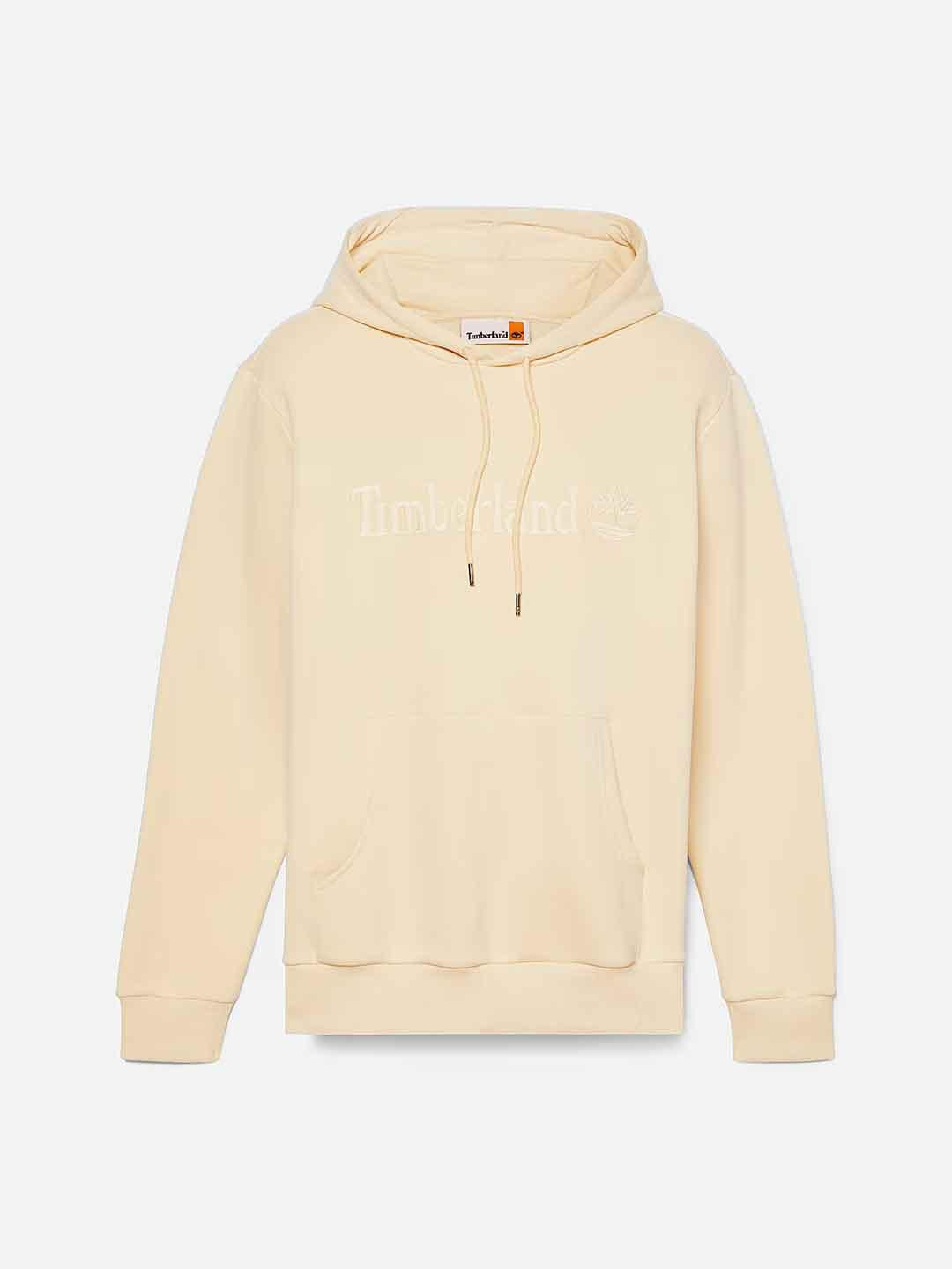Timberland Hampton felpa panna con cappuccio